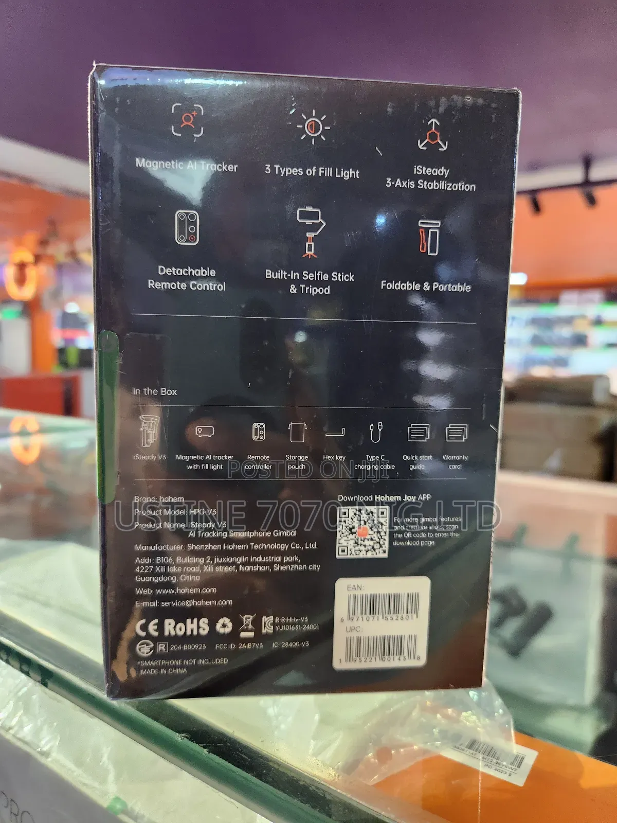 V3 Hohem Mobile Phone Gimbal (New)