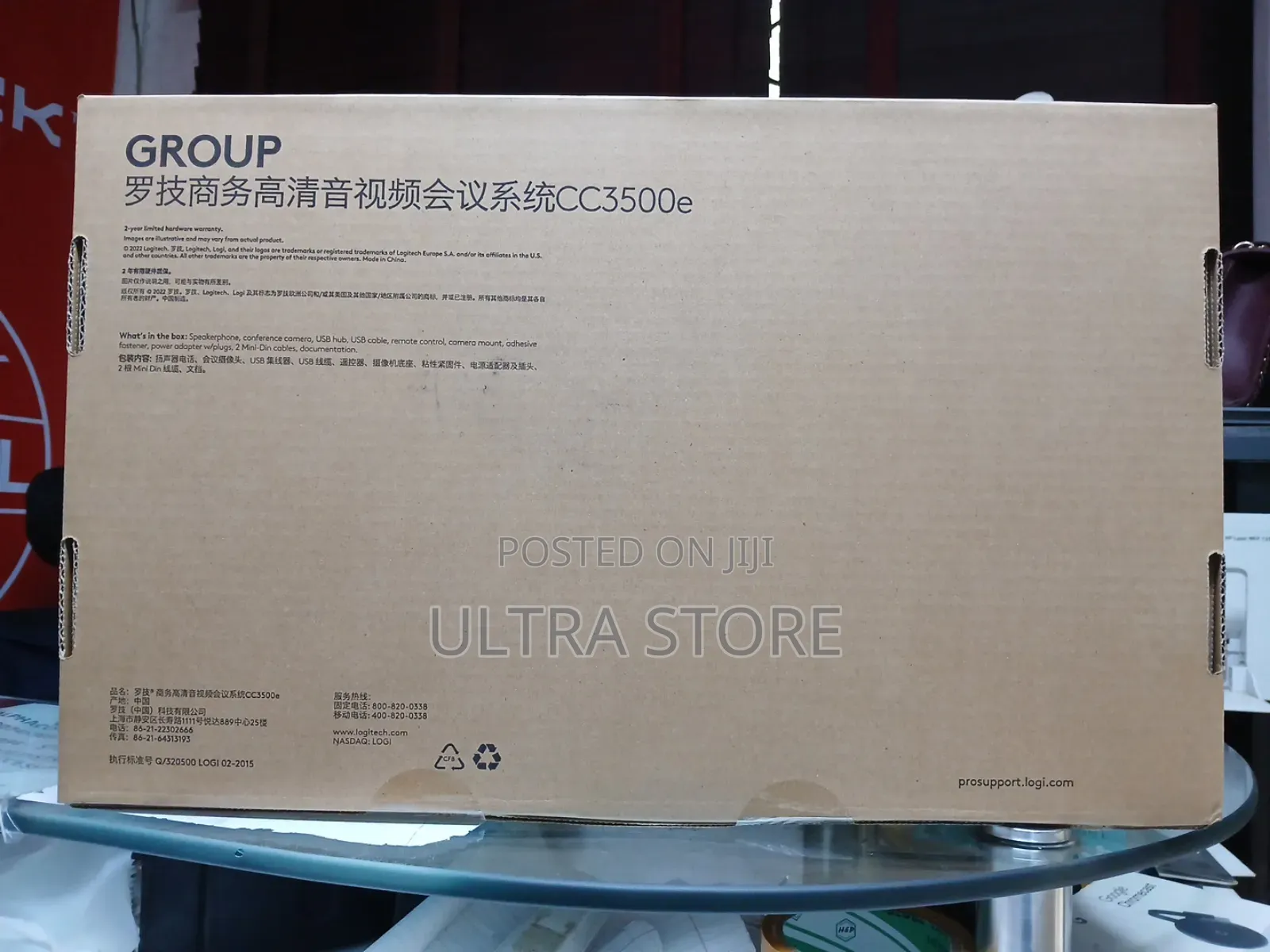 Logitech Group Cc3500e Conference Webcam + Expansion Mic