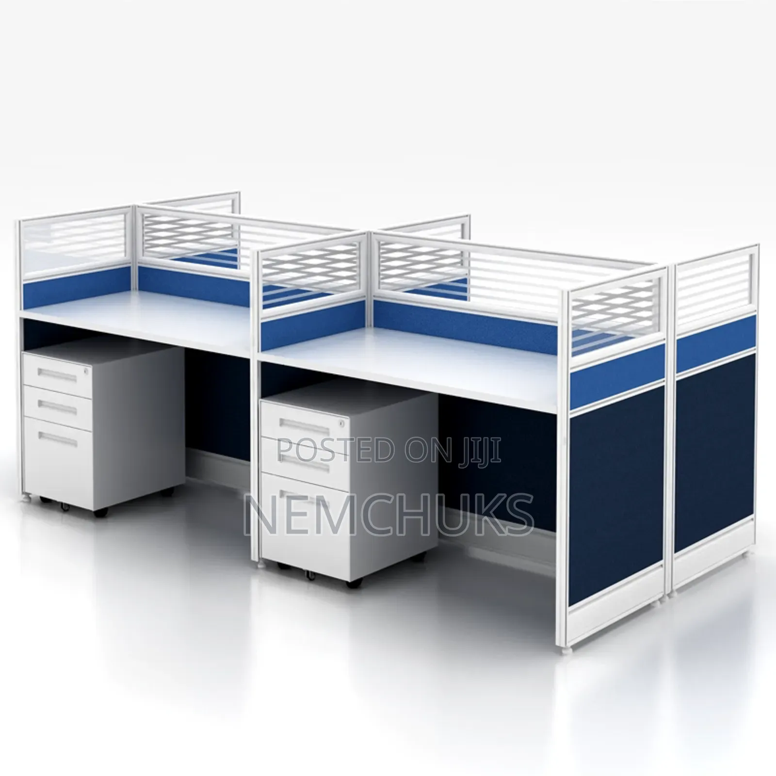 Unique 4 Seater Office Desk Setup