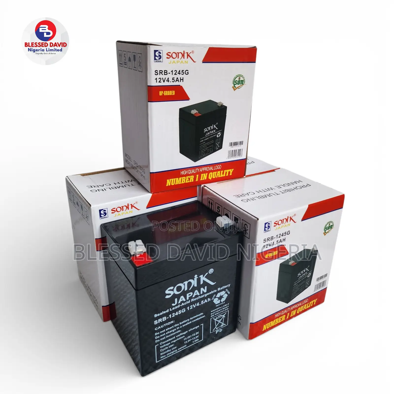 Sonik Japan 12v 4.5ah Sealed Lead-acid Replacement Battery