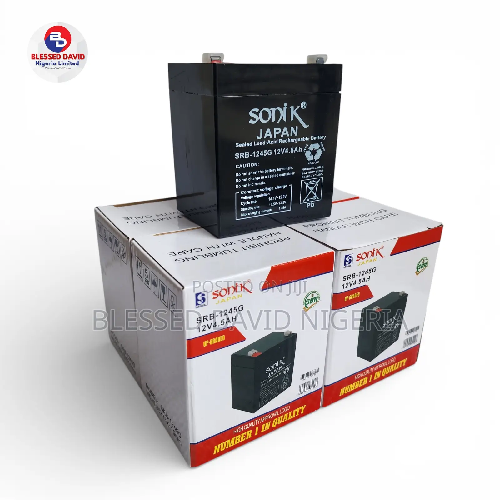 Sonik Japan 12v 4.5ah Sealed Lead-acid Replacement Battery