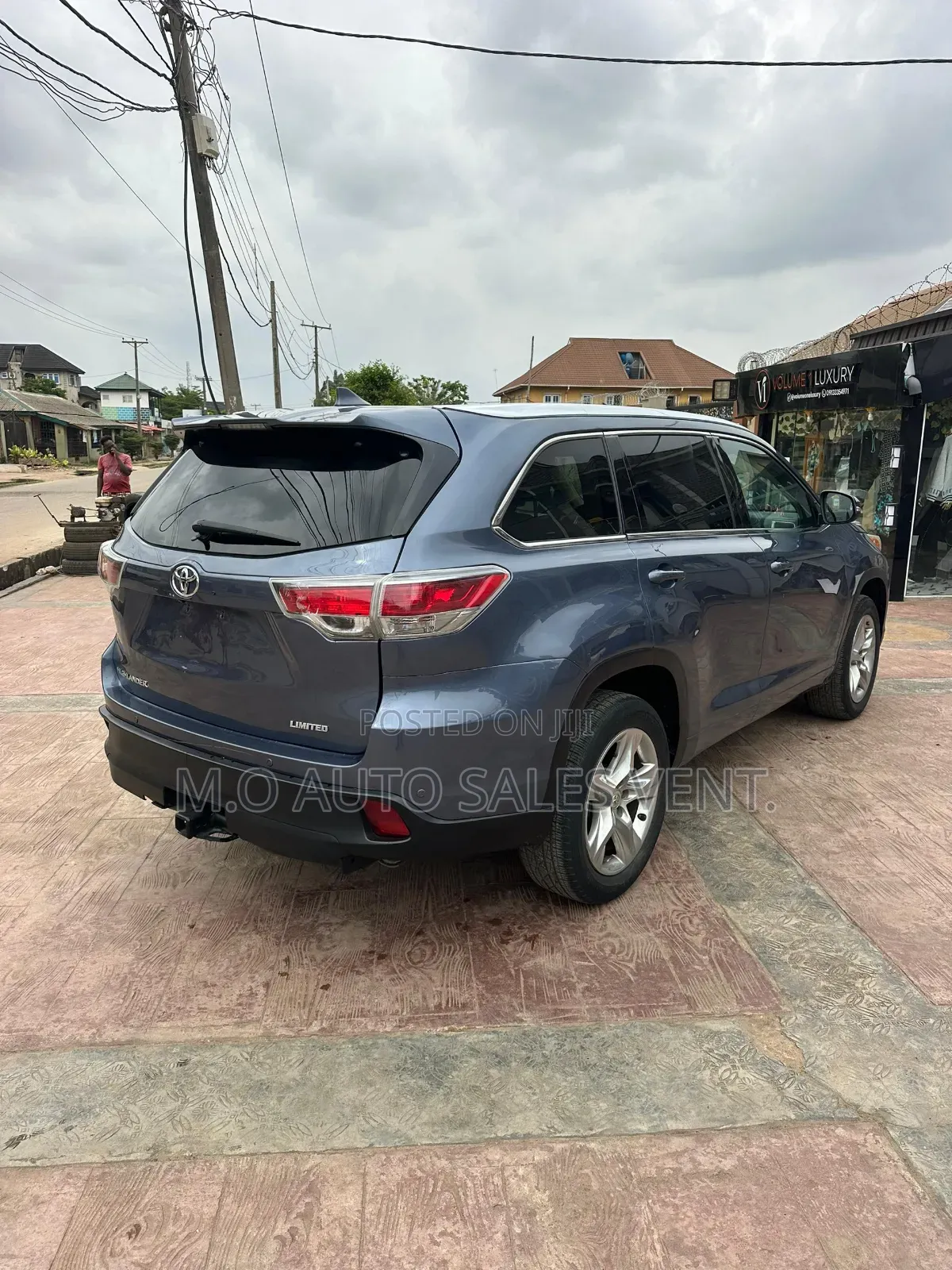 Toyota Highlander Limited 4dr SUV AWD (3.5L 6cyl 6A) 2015 Blue