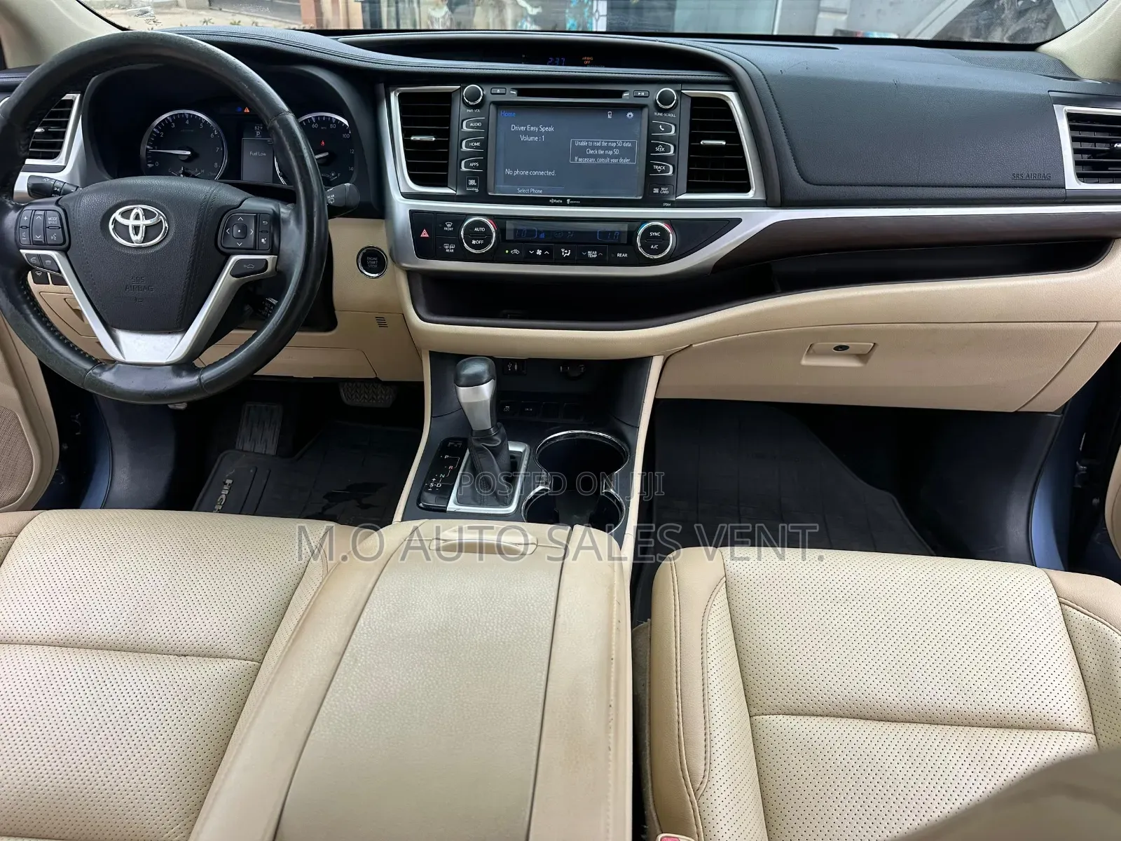 Toyota Highlander Limited 4dr SUV AWD (3.5L 6cyl 6A) 2015 Blue
