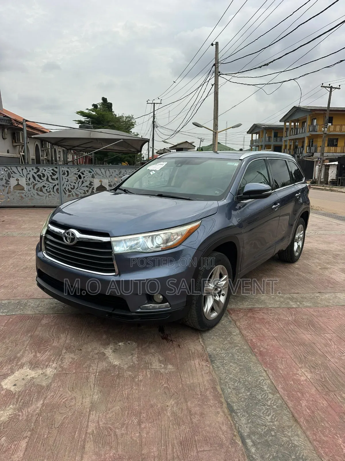 Toyota Highlander Limited 4dr SUV AWD (3.5L 6cyl 6A) 2015 Blue