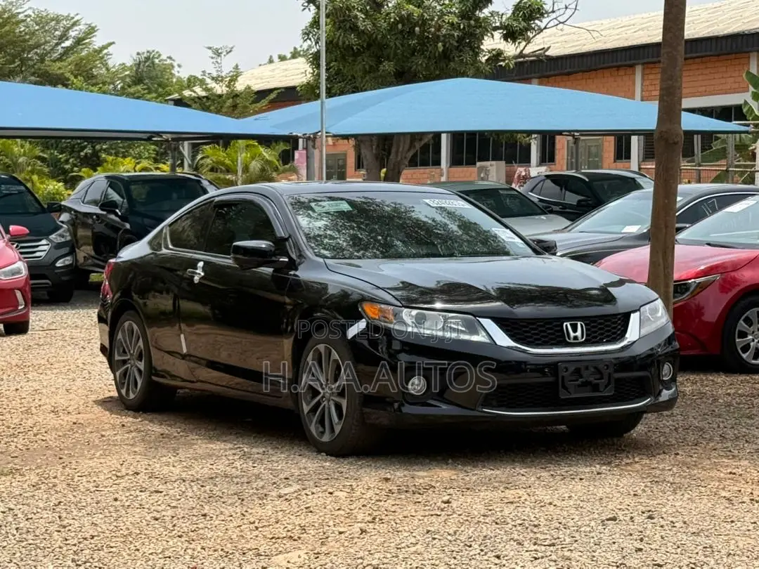 Honda Accord EX-L V-6 2dr Coupe (3.5L 6cyl 6A) 2014 Black