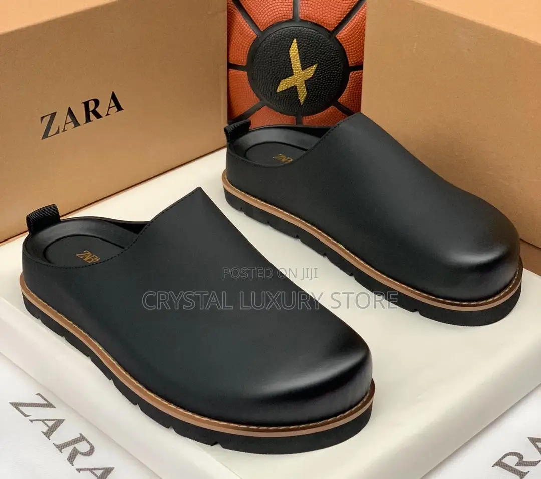 Zara Quality Luxury Men Genuine Leather Half Shoe