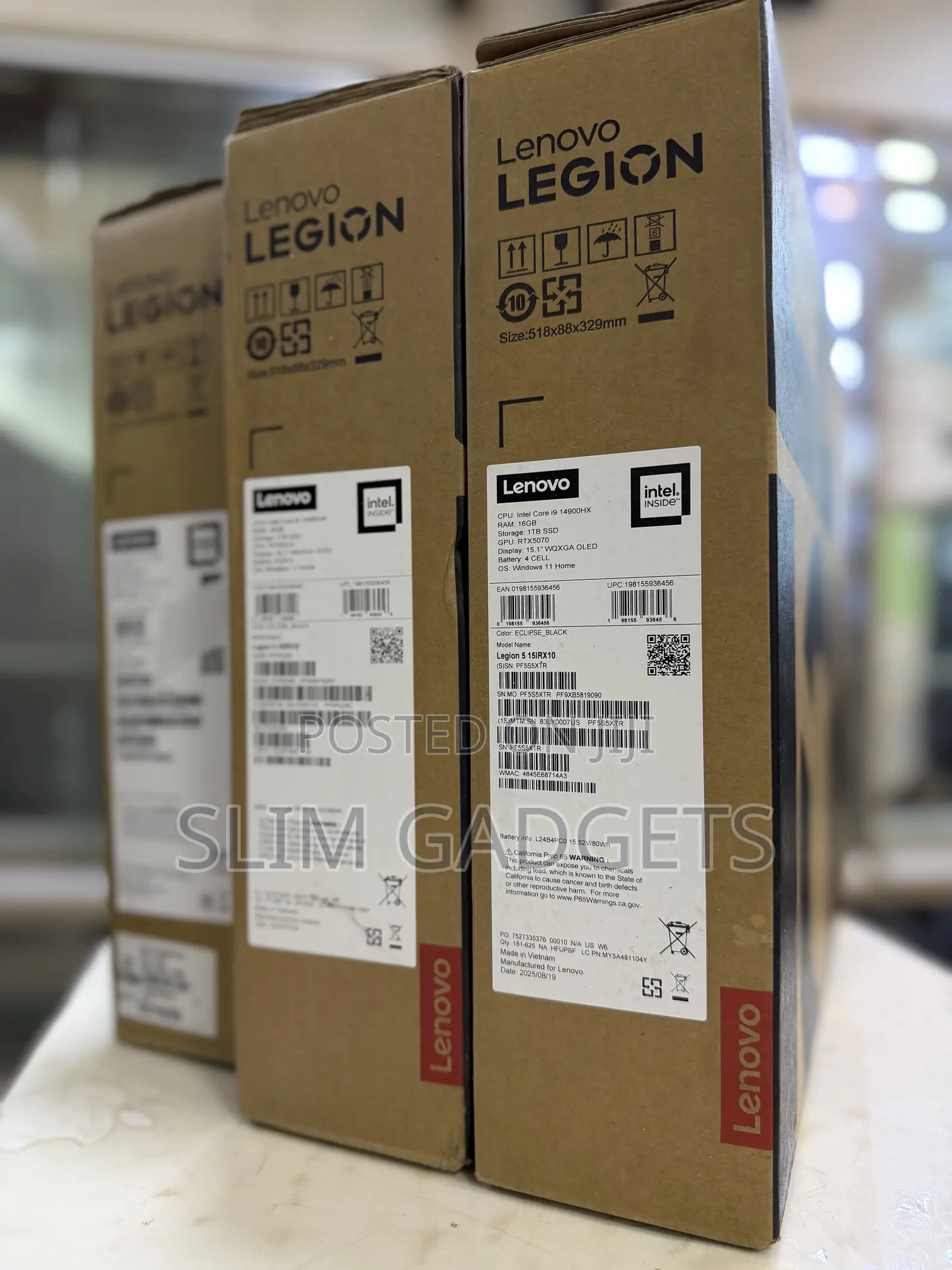New Laptop Lenovo Legion 5 16GB Intel Core i9 SSD 1T