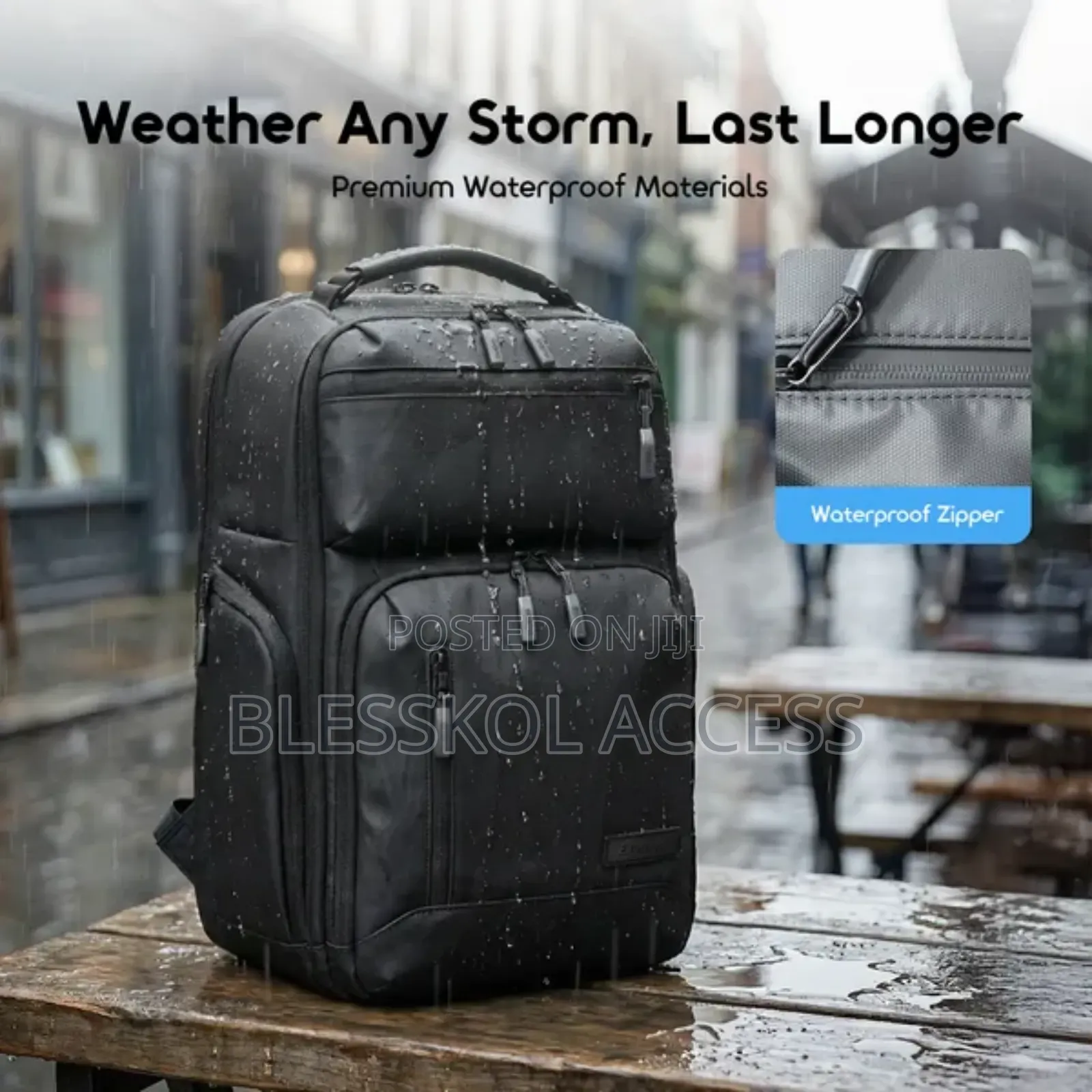 Oraimo SpaceFlow Spacious Waterproof Backpack