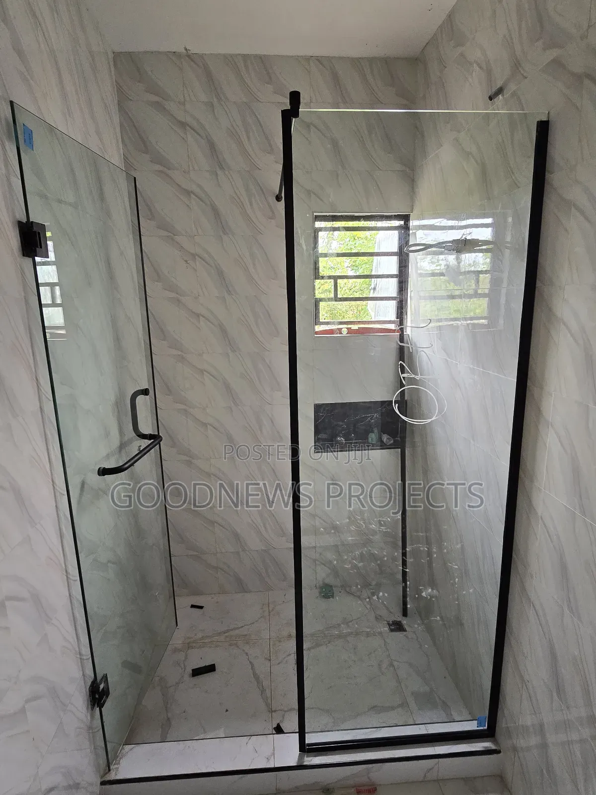Tempered Hinged Shower Door