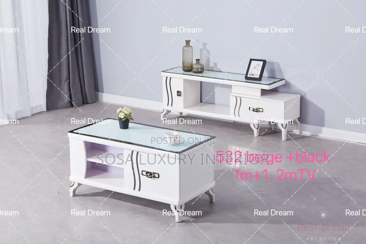 Stylish Centre Table and Tv Stand, Imported Design