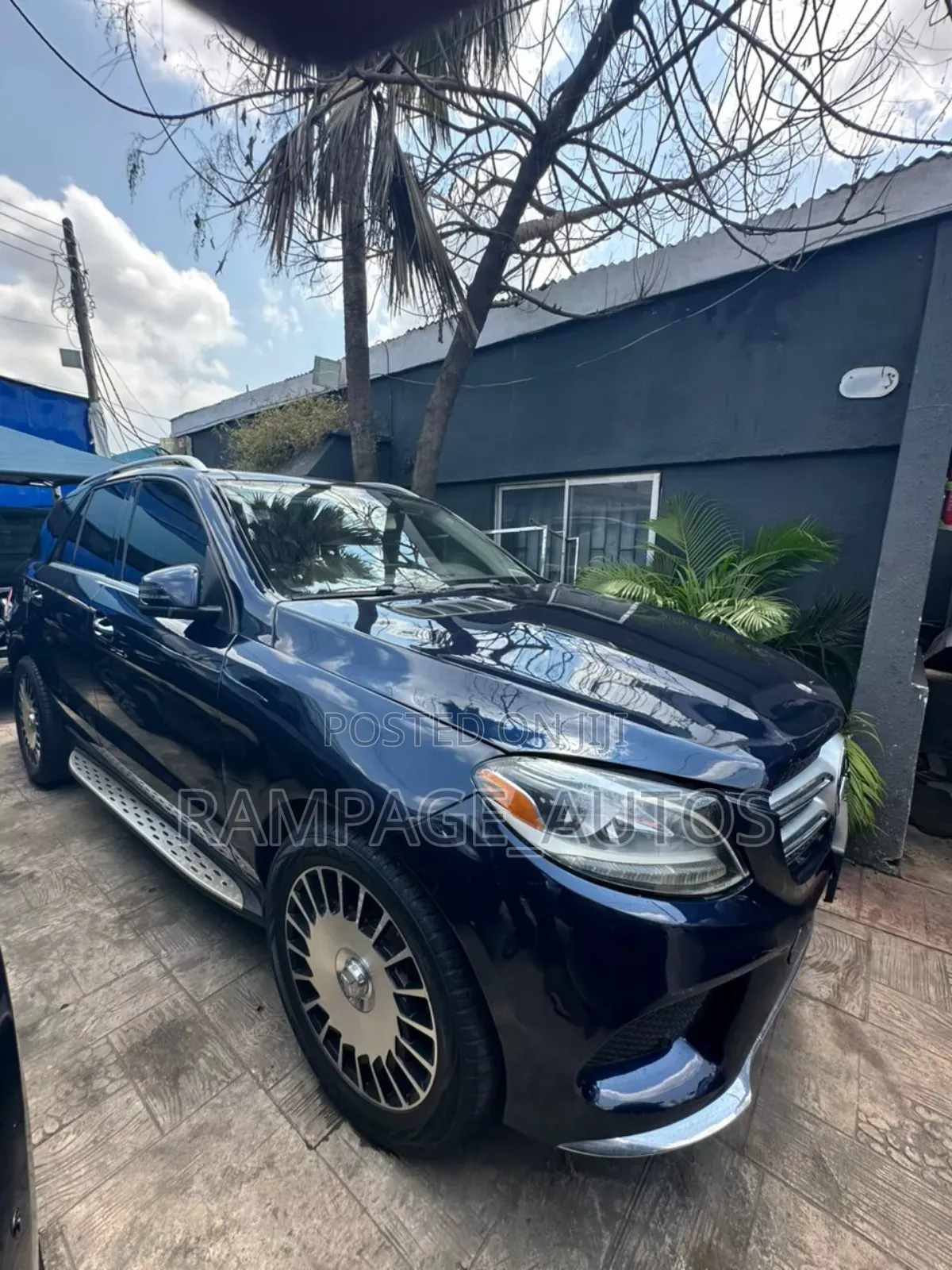 Mercedes-Benz GLE-Class 2016 Blue