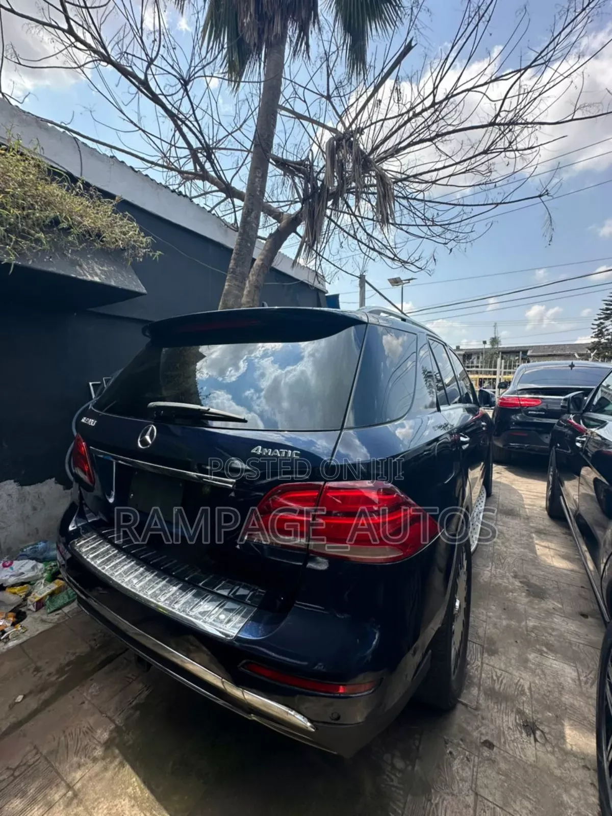 Mercedes-Benz GLE-Class 2016 Blue