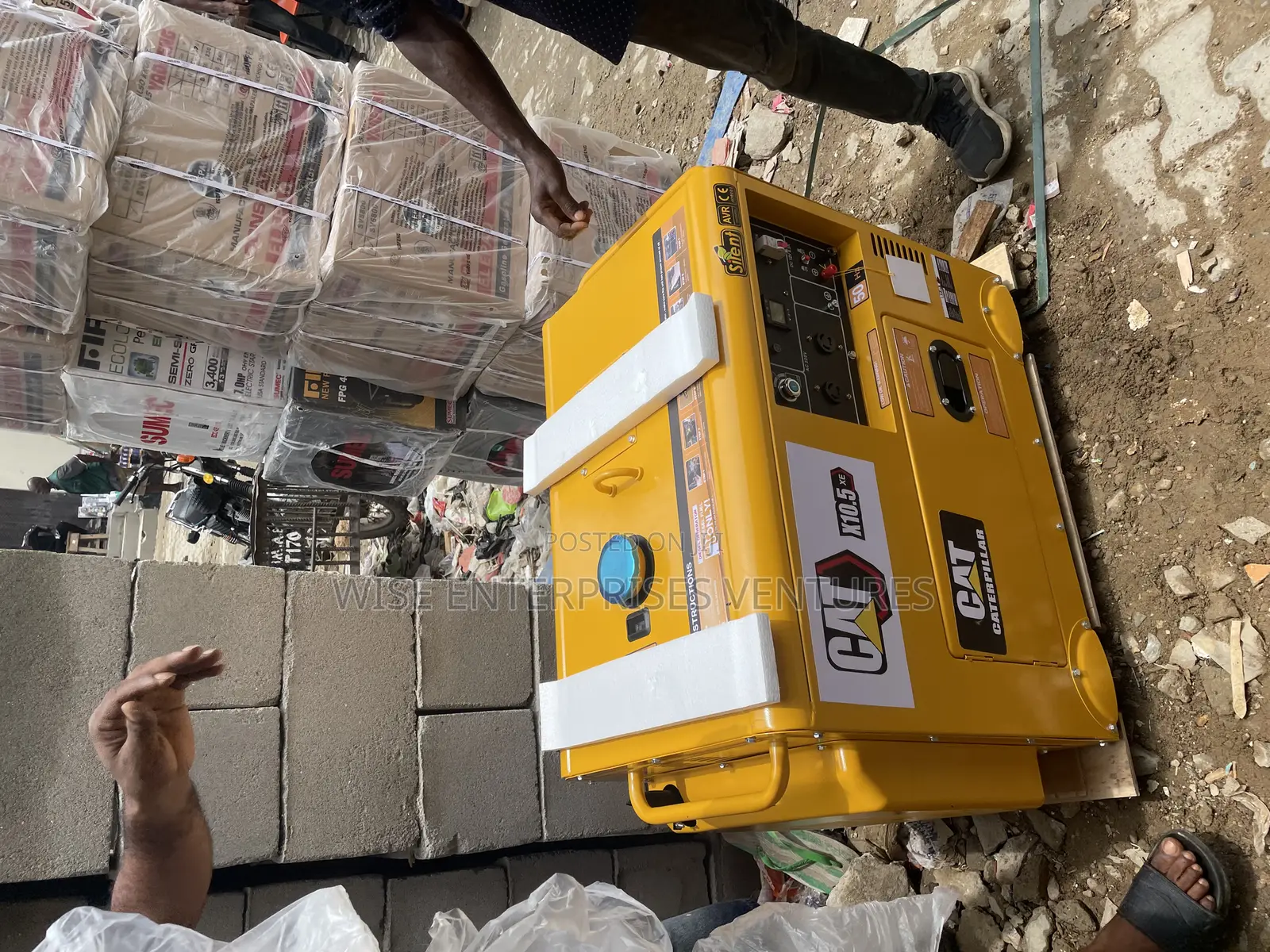 Cat X10.5 Xe Silent Diesel Generator 10.5kva 100% Copper Coil