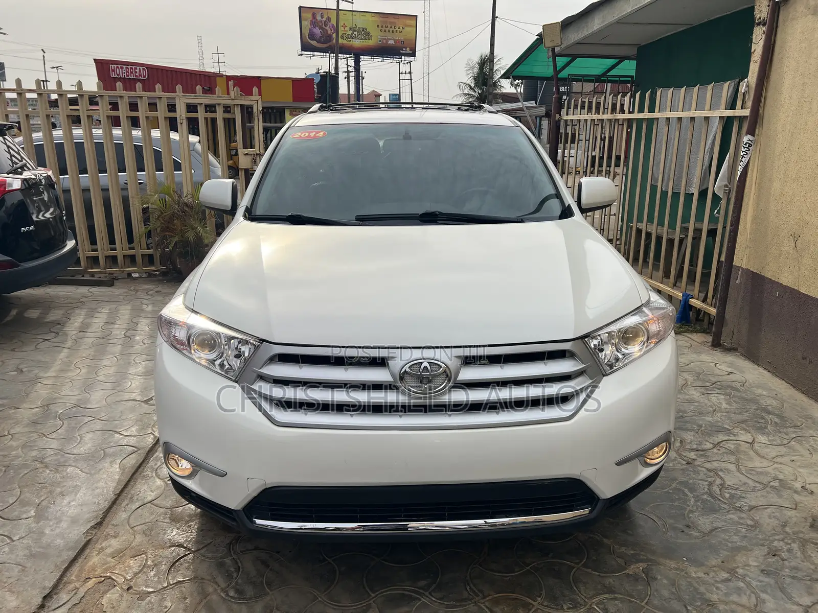 Toyota Highlander Limited 2012 White