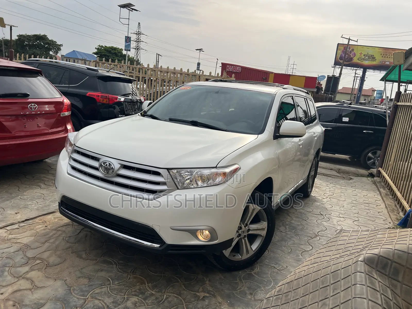 Toyota Highlander Limited 2012 White
