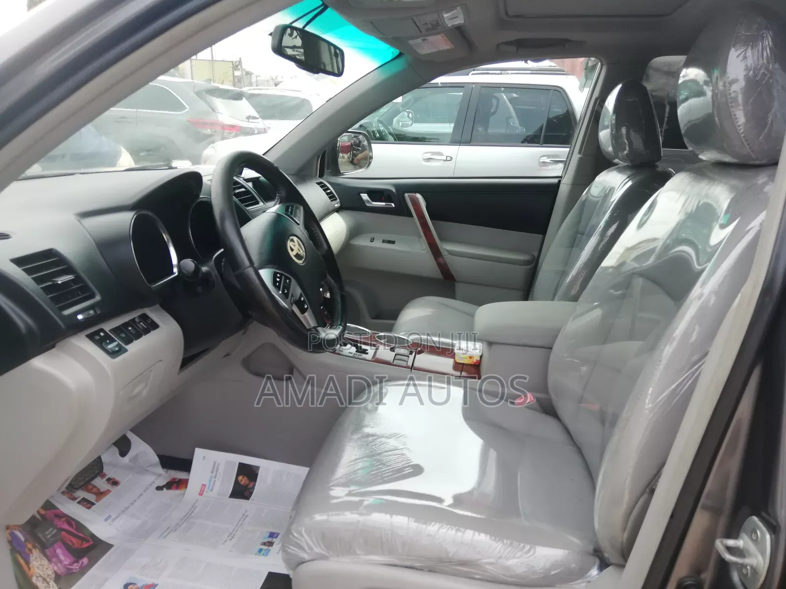 Toyota Highlander Limited 2012 Gray
