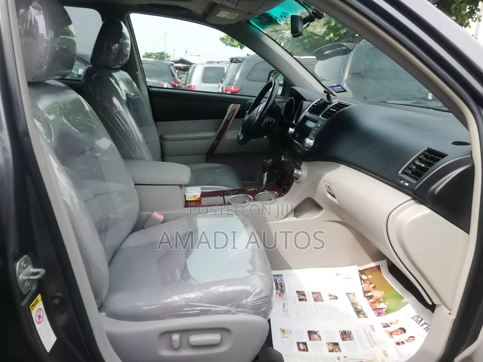 Toyota Highlander Limited 2012 Gray