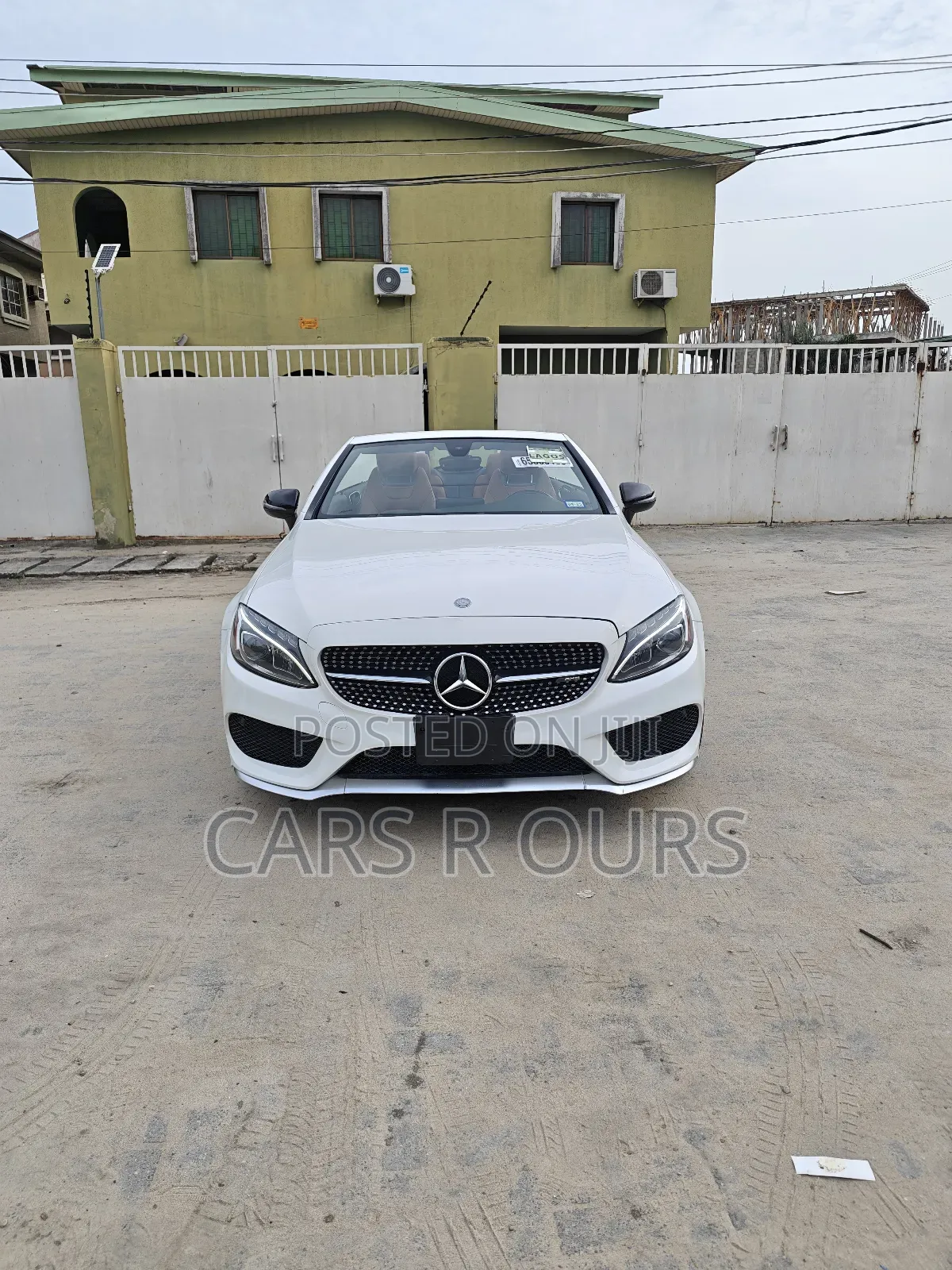 Mercedes-Benz C43 4Matic Cabriolet AWD (3.0L V6 9AM) 2017 White