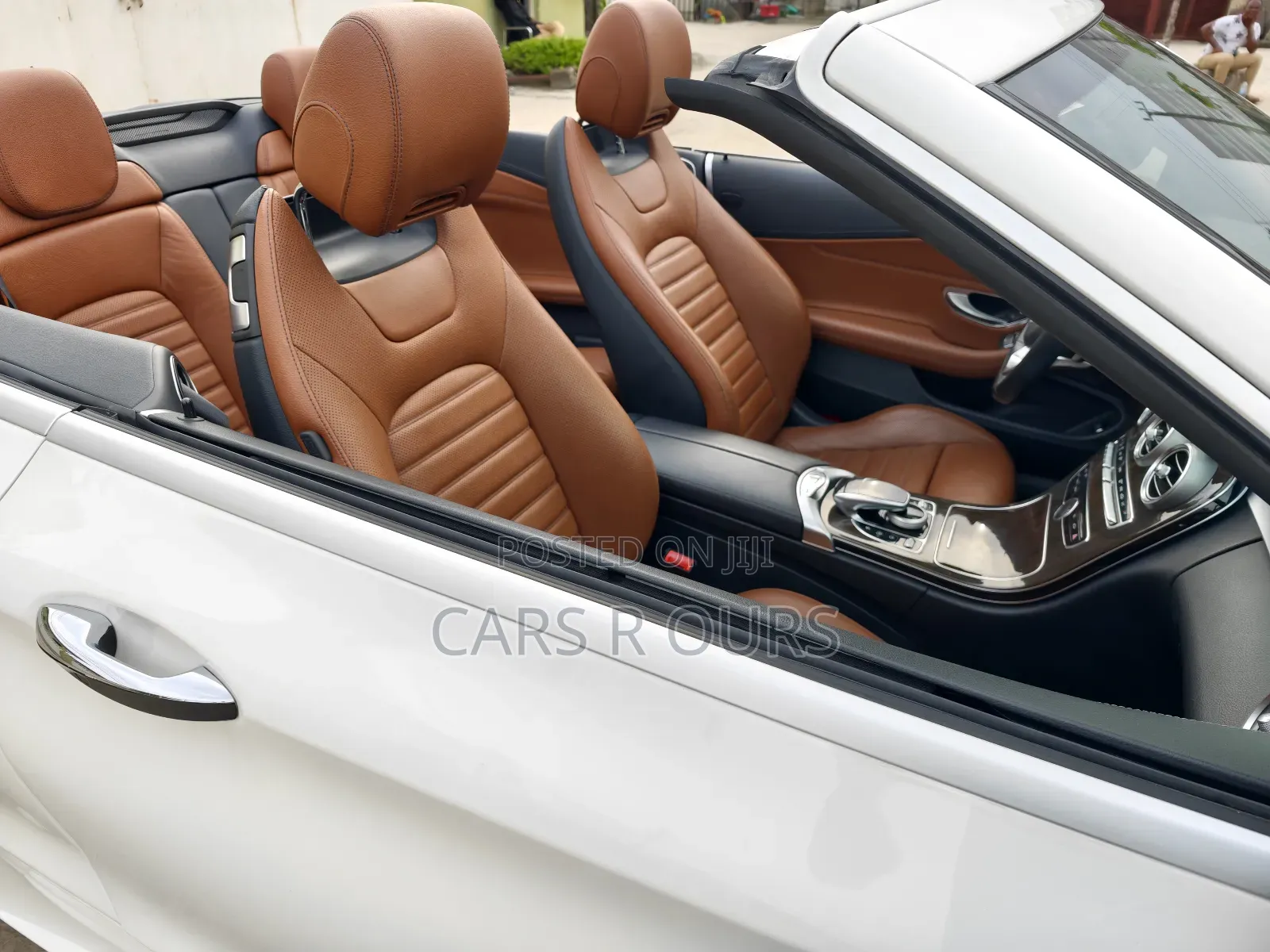 Mercedes-Benz C43 4Matic Cabriolet AWD (3.0L V6 9AM) 2017 White