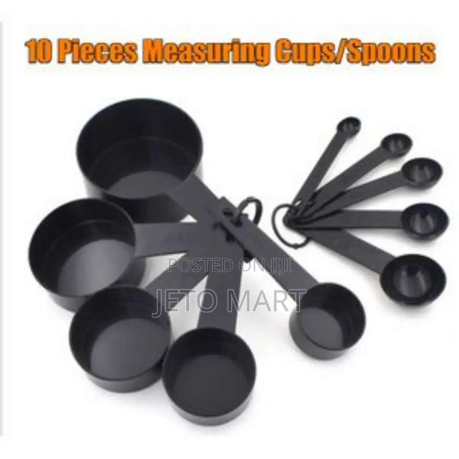 10 Pieces Kitchen Baking Measuring Cups Spoons
