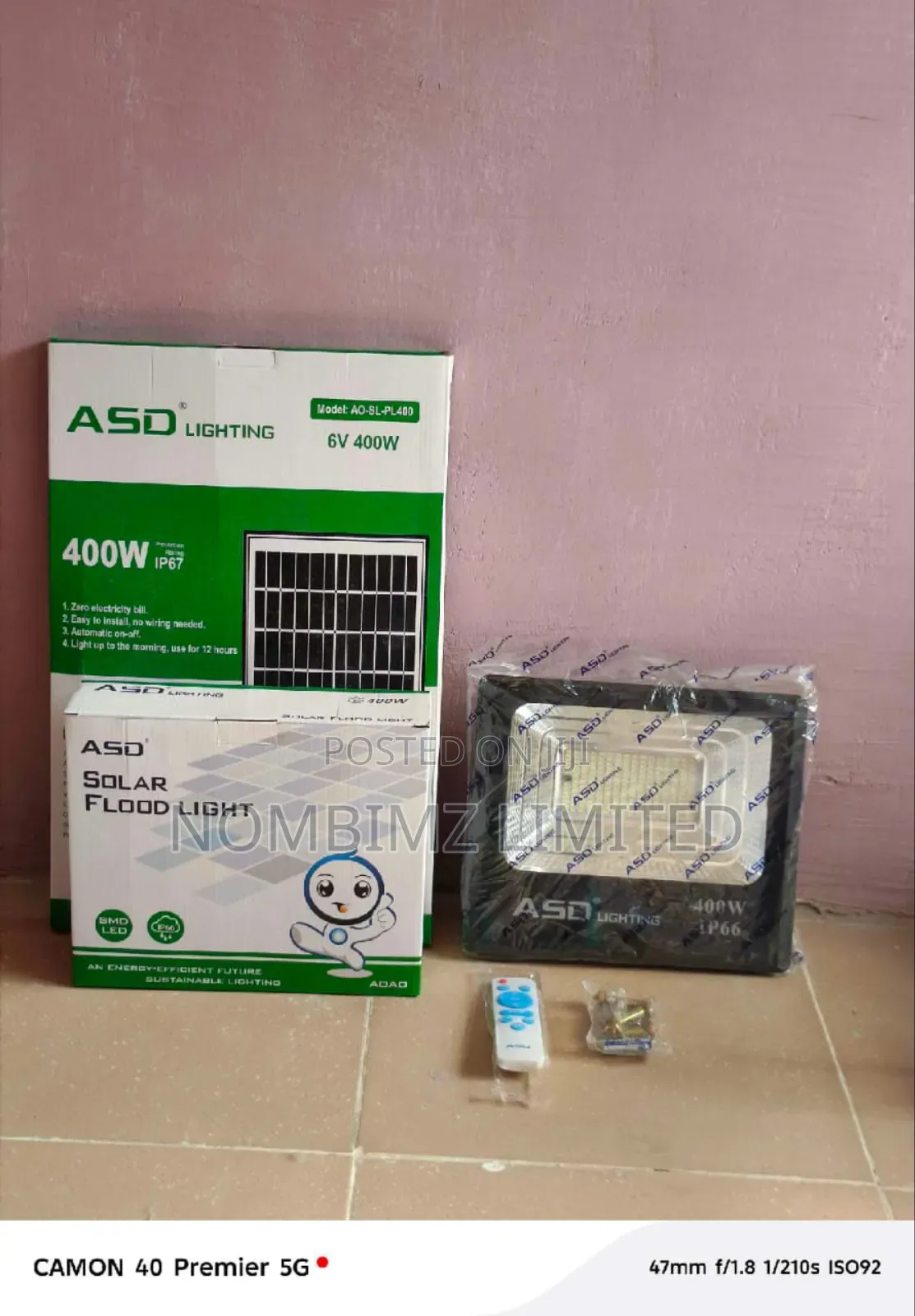 400w Asd Solar Flood Light – Ultra Bright Built to Lasting