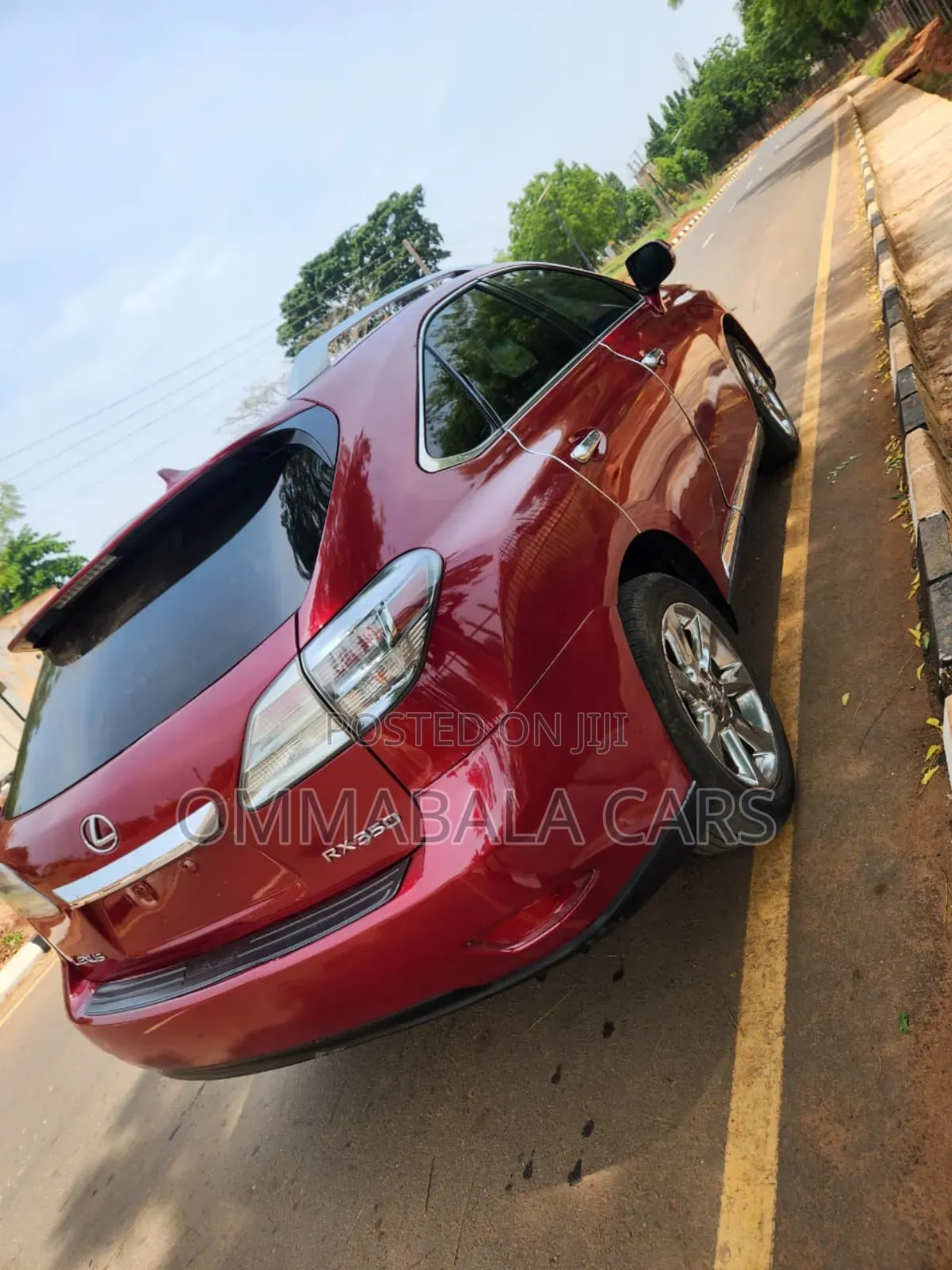 Lexus RX 350 2011 Red