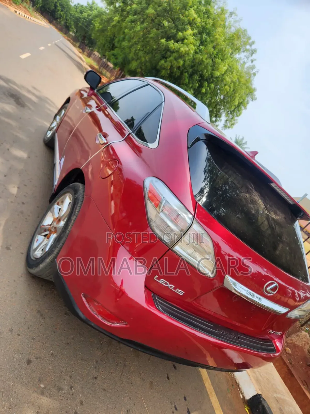 Lexus RX 350 2011 Red