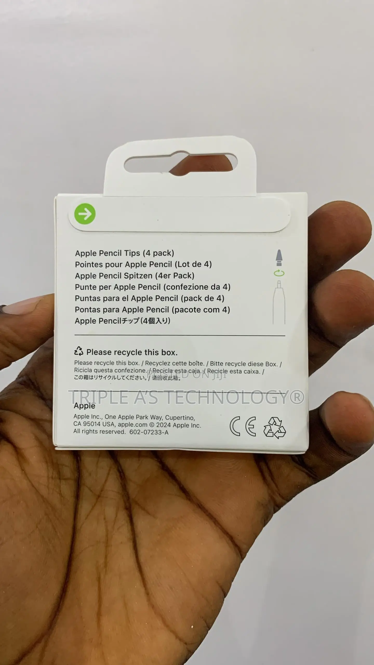 Genuine Apple Pencil Tips for Apple Pencil 1,2,Usb-C and Pro