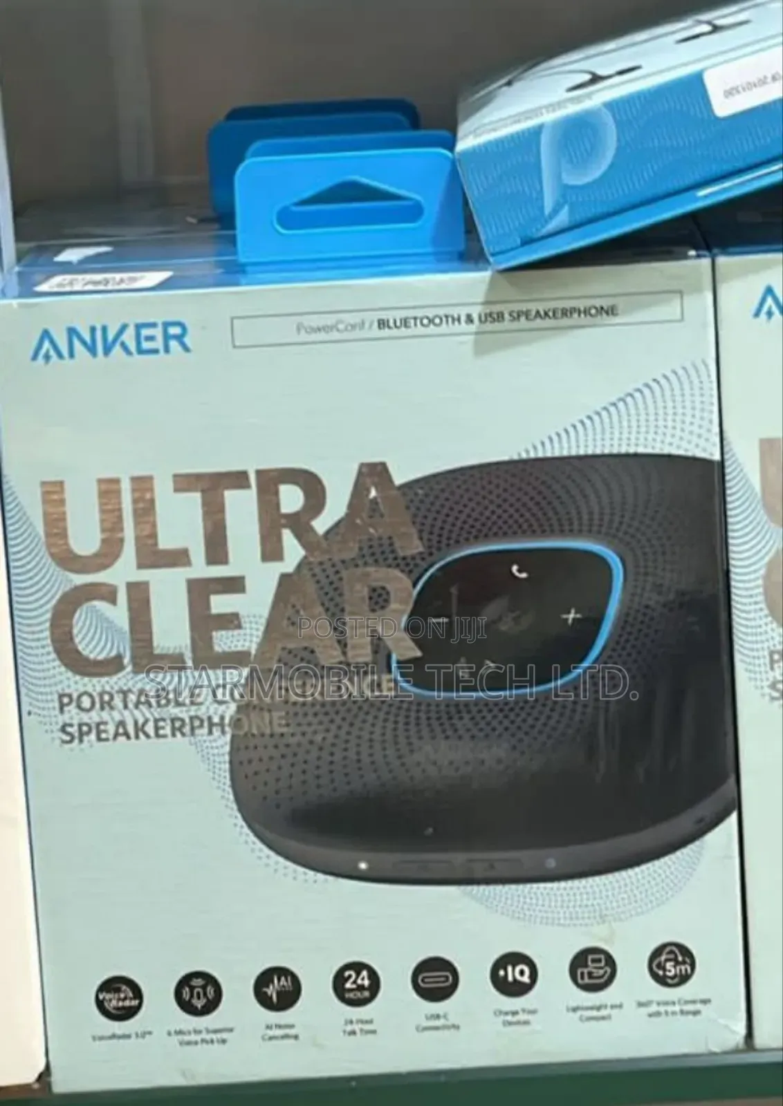 Anker Ultra Clear Portable Conference Speakerphone