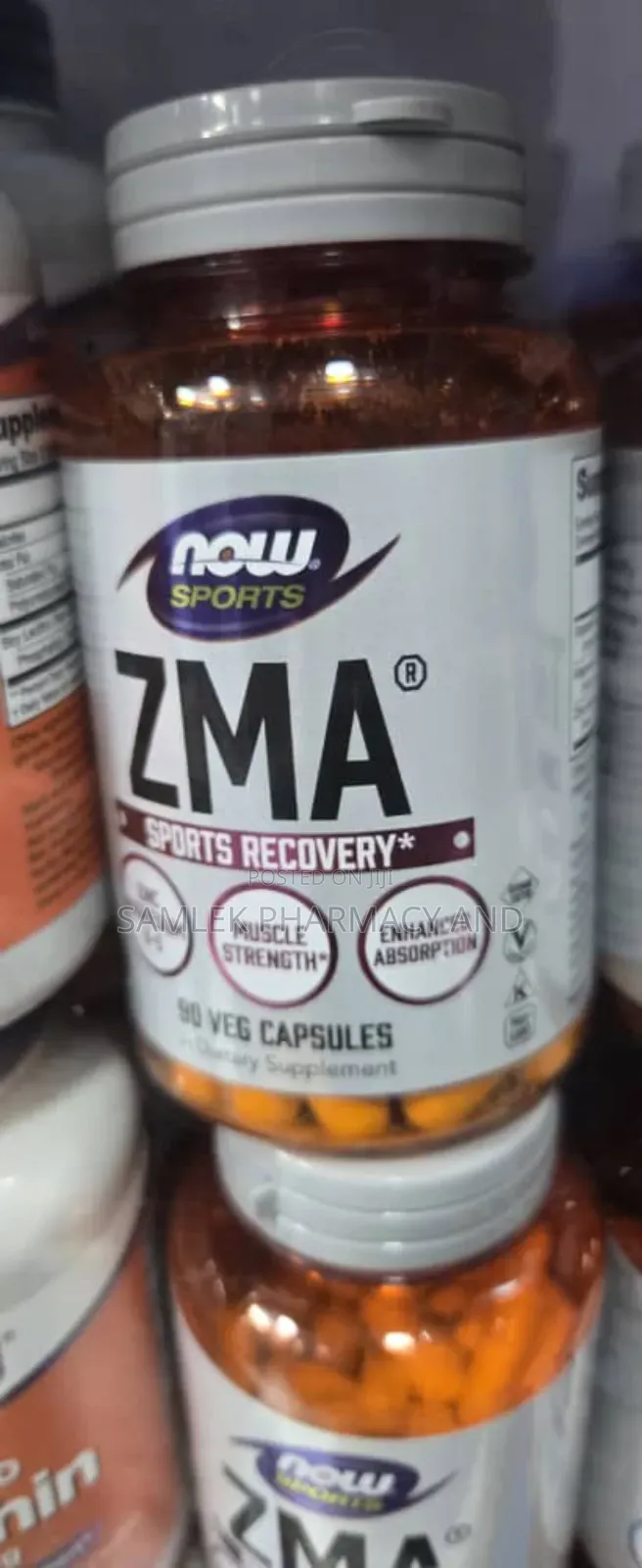 Now Zma (Zinc, Magnesium And Vitamin B-6), Sports Recovery, 90caps