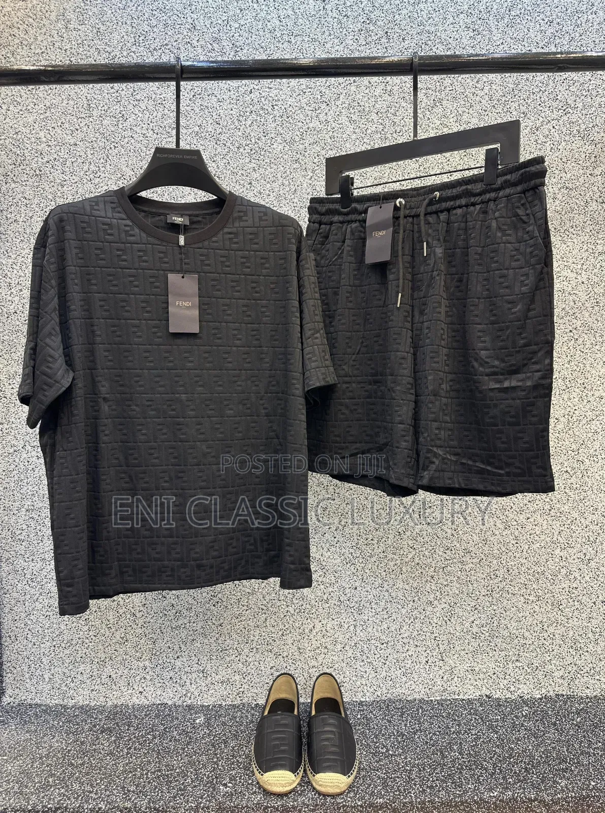 Pure Quality Luxury Men's Two Pcs Fendi Well Banded Package