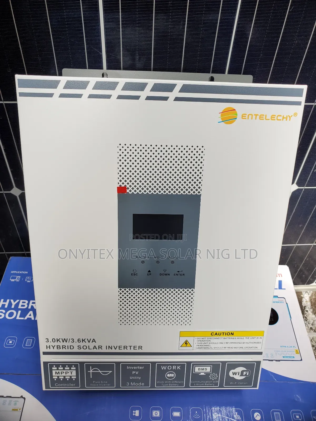 Entelechy Solar Inverter 3.6kva 24v Hybrid With Warranty