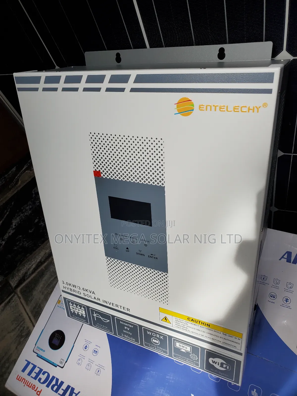 Entelechy Solar Inverter 3.6kva 24v Hybrid With Warranty