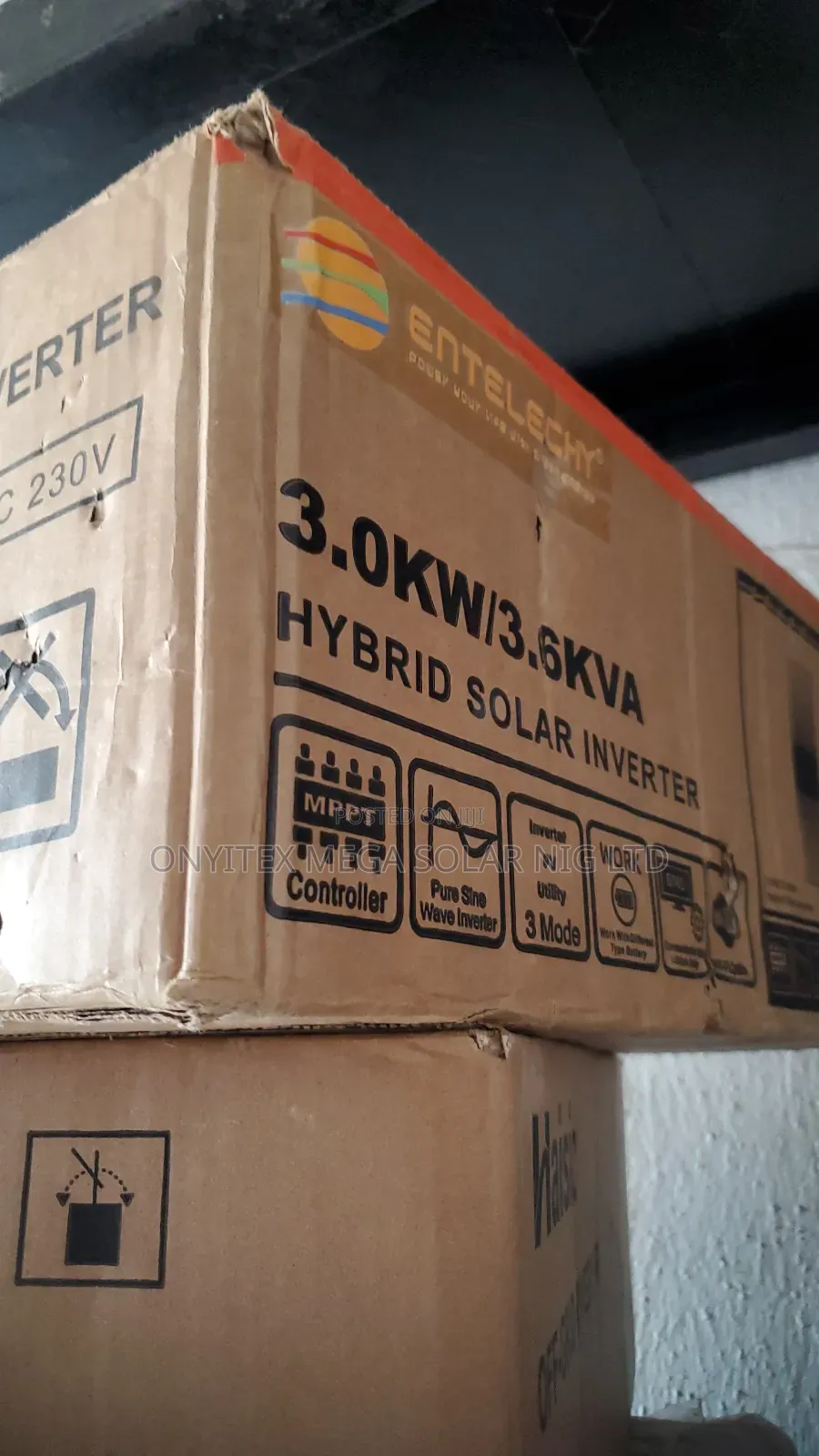 Entelechy Solar Inverter 3.6kva 24v Hybrid With Warranty