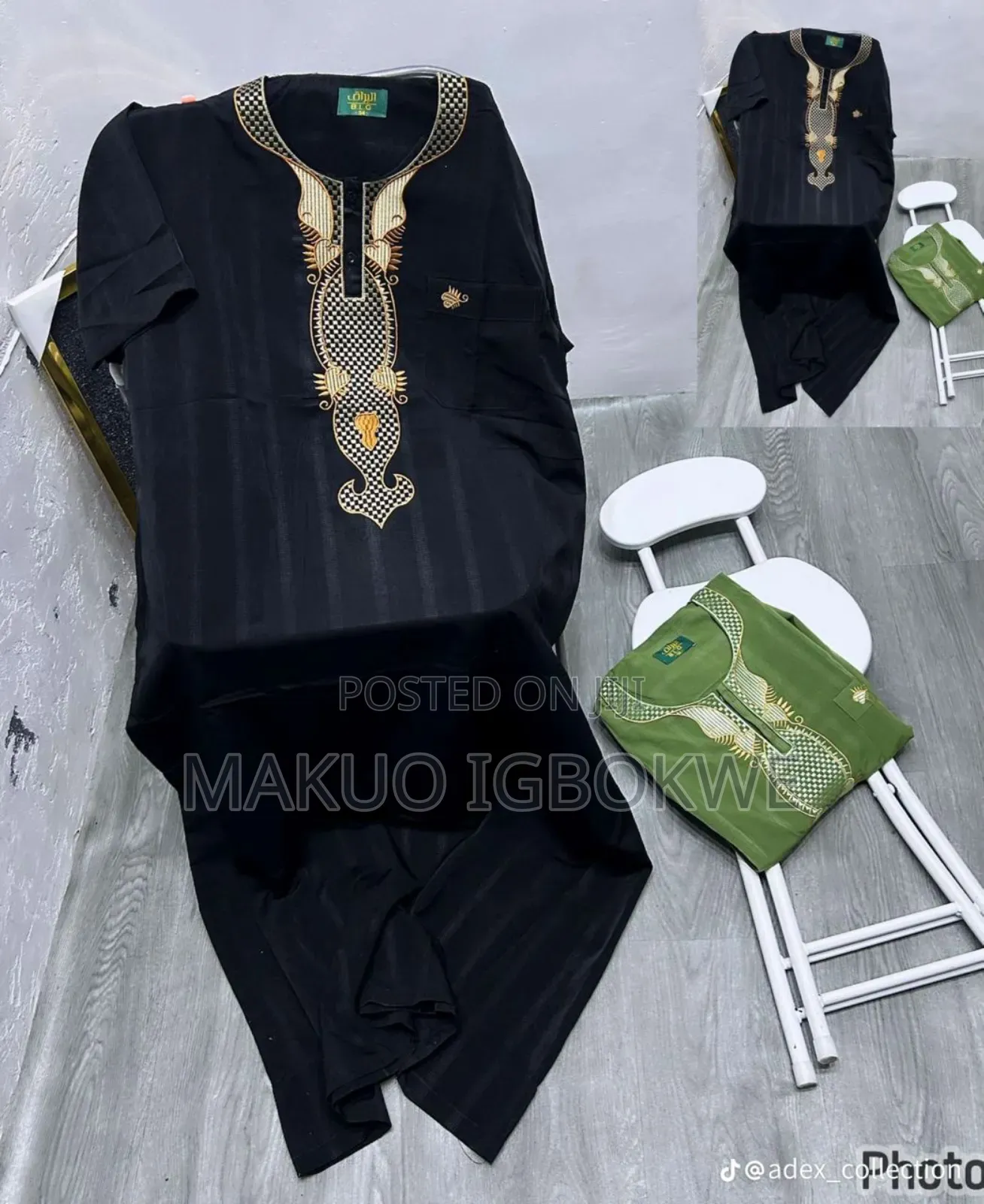 Jalabiya Outfits With Short Hand [ 54-62 Sizes ]