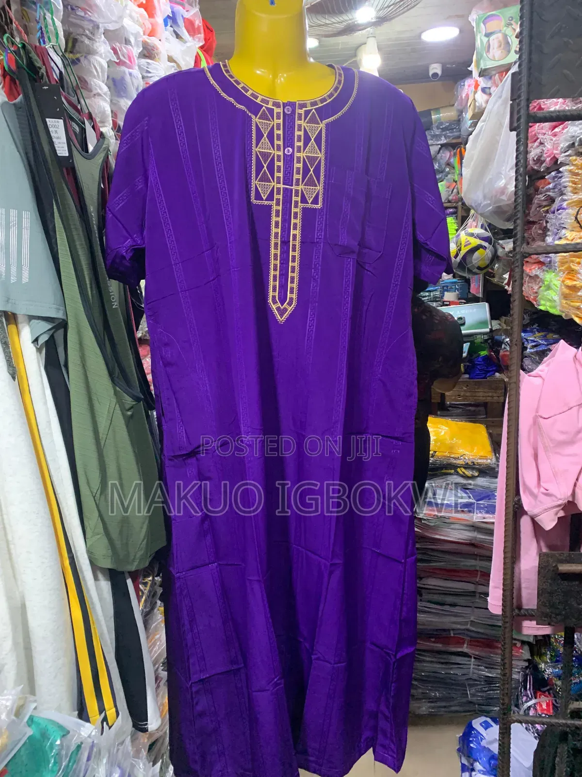 Jalabiya Outfits With Short Hand [ 54-62 Sizes ]