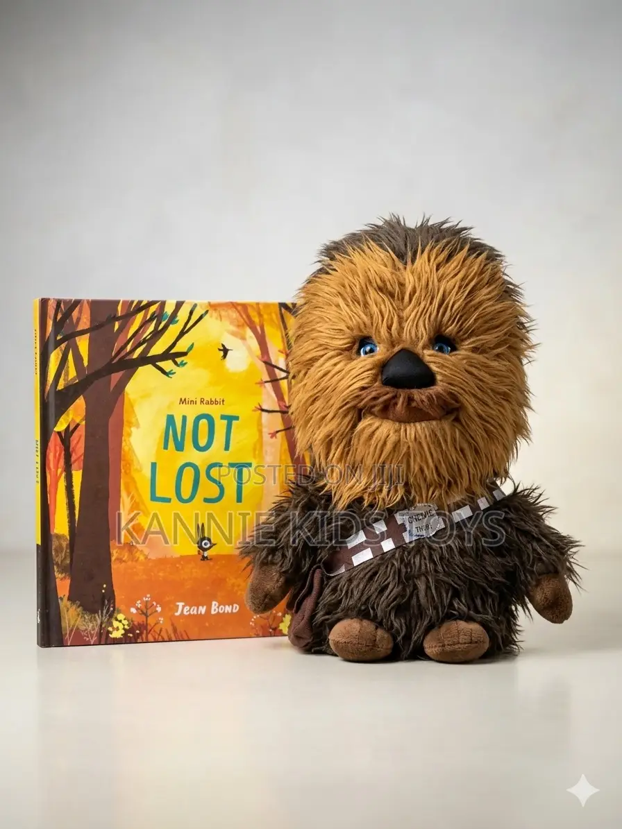Talking Chewbacca Toy + Kids Adventure Book – Star Wars Gift Set