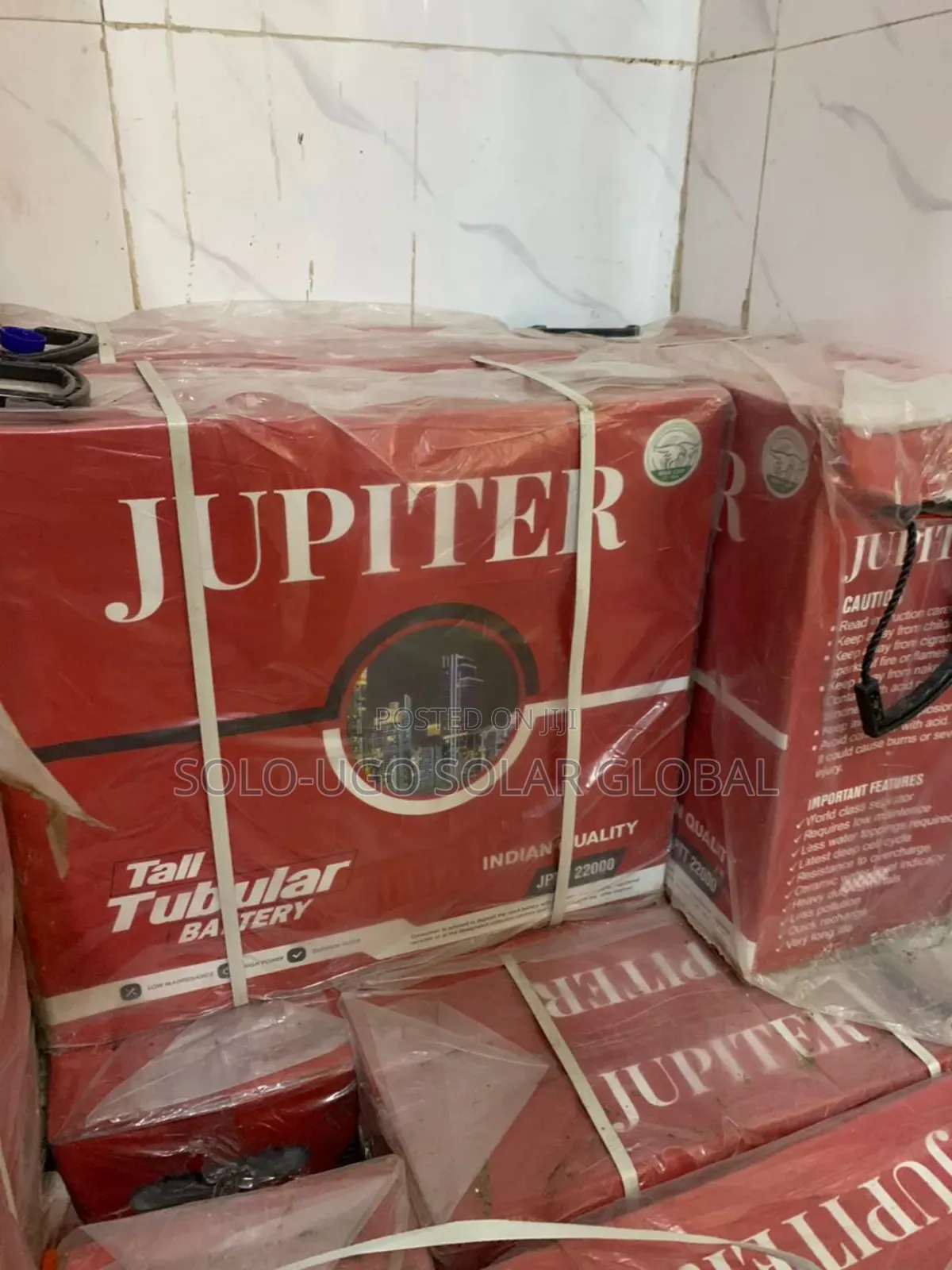 220ah Jupiter Tubular Batteries