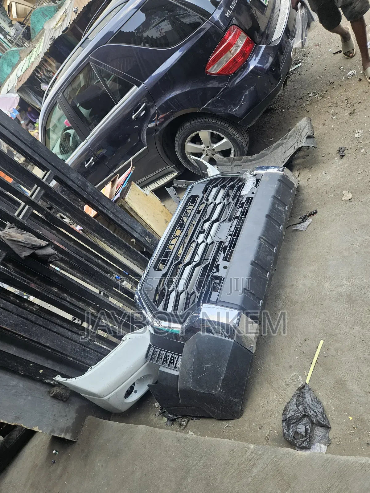 Complete Front Bumper For Toyota Tundra 2023