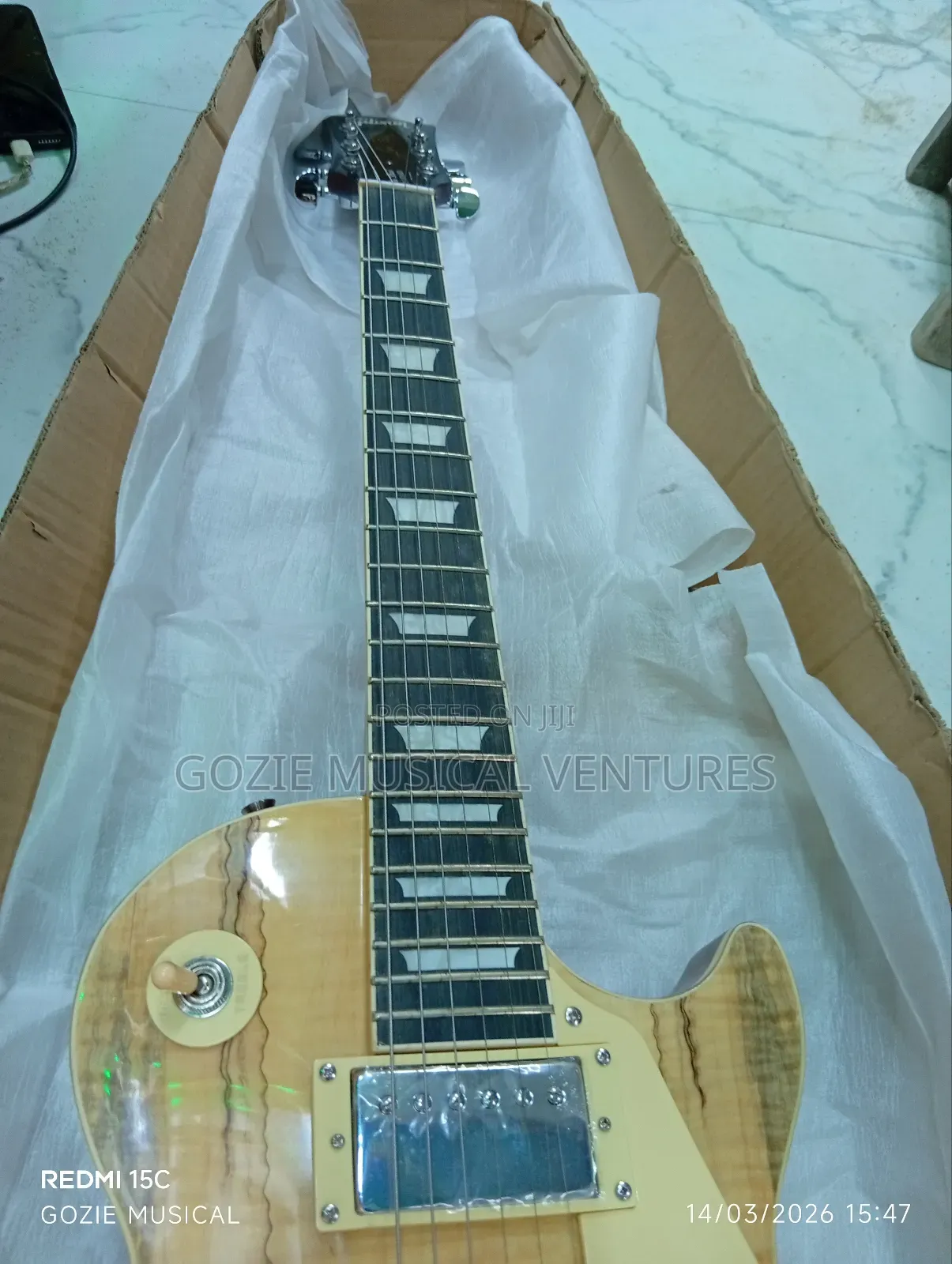 A Very High Quality Gibson Less Paul Electric Guitar 