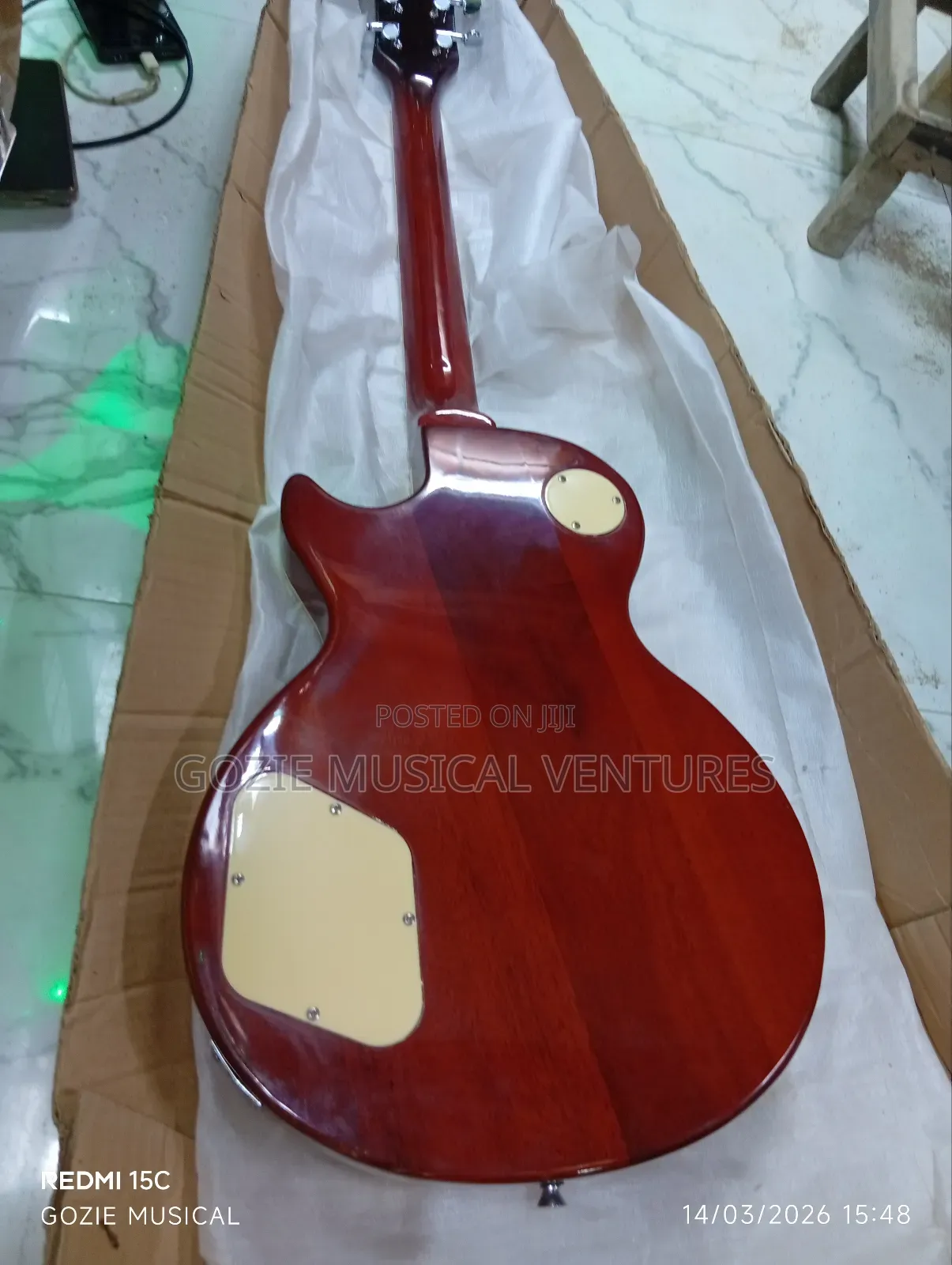 A Very High Quality Gibson Less Paul Electric Guitar 