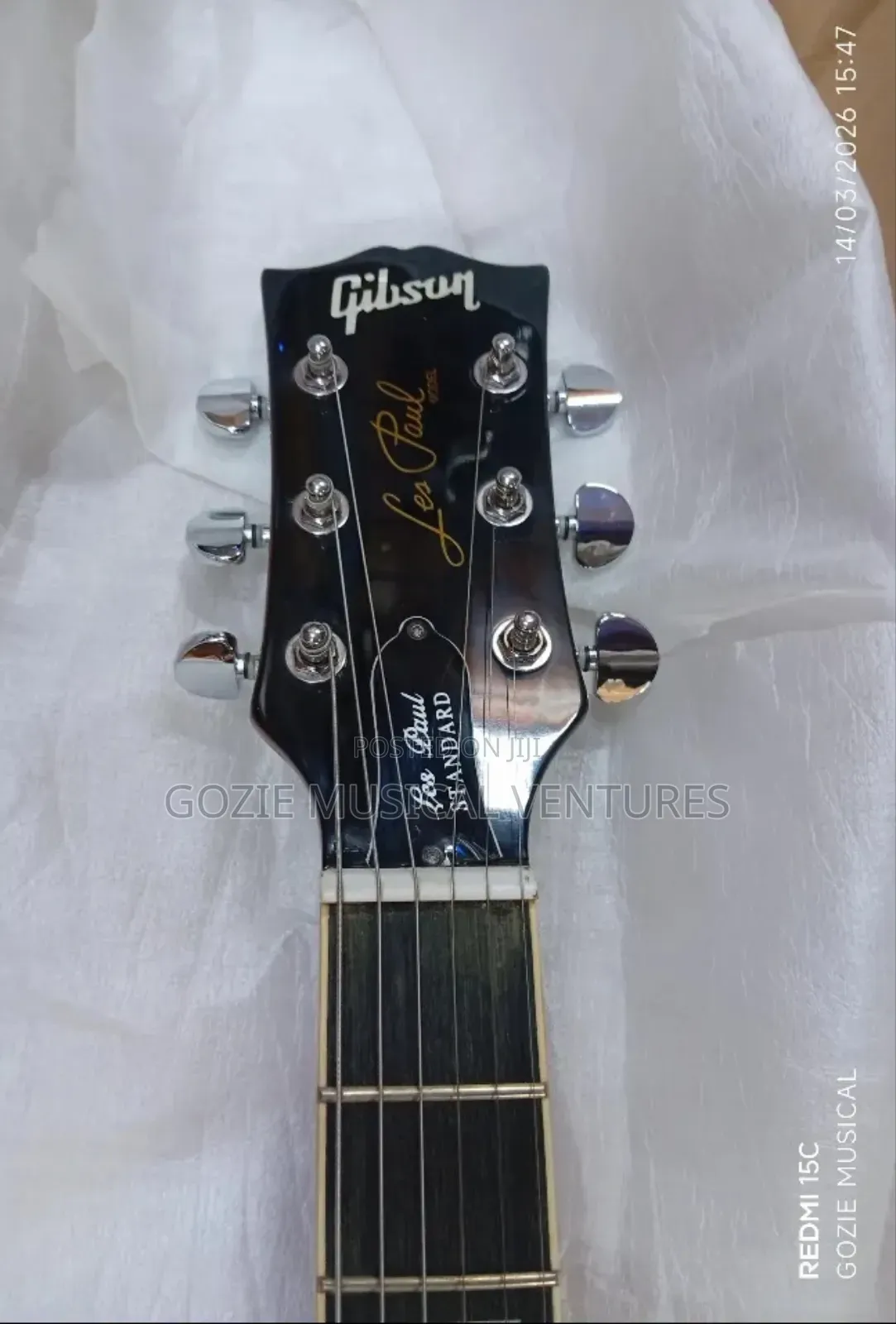 A Very High Quality Gibson Less Paul Electric Guitar 