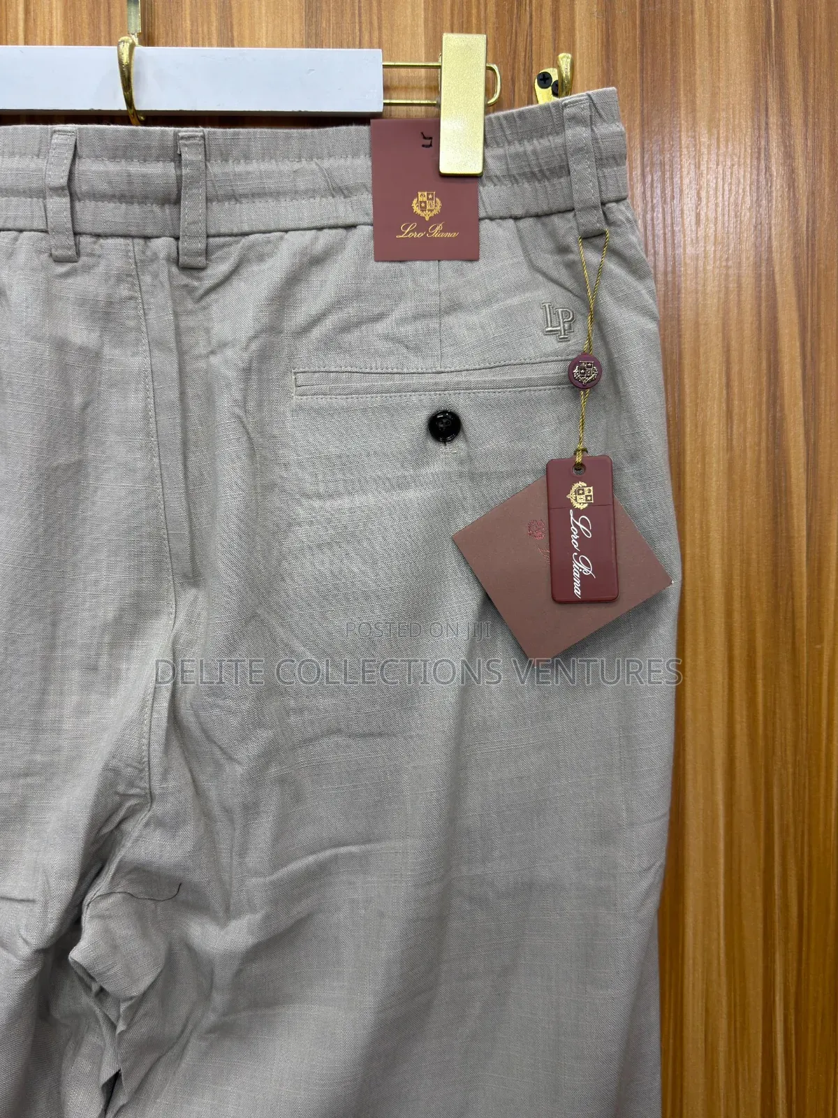 *Brand New Loro Piana 100% Linen Pants*