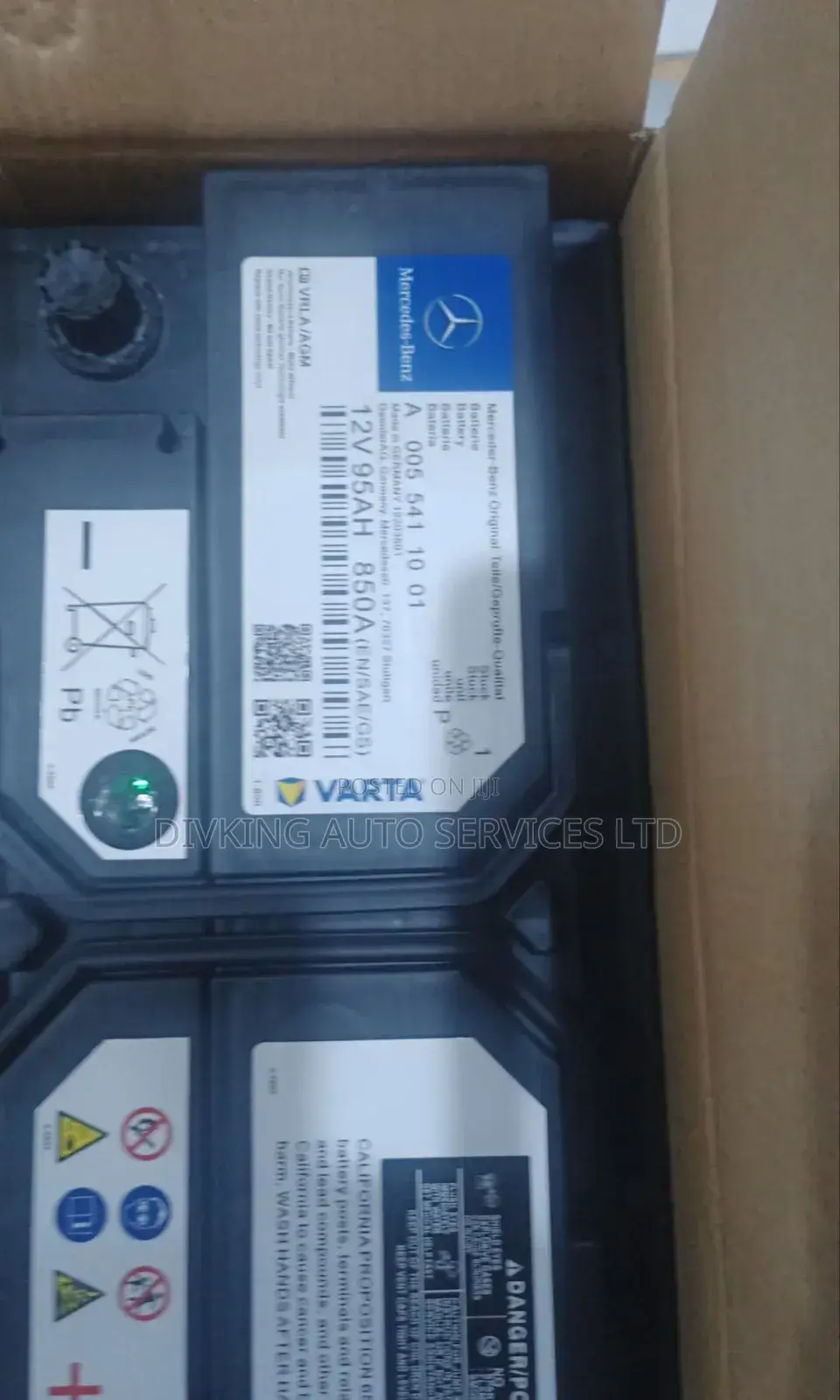 100ahms,Bosch, Mercedes Benz, Bmw, Agm Car Battery,