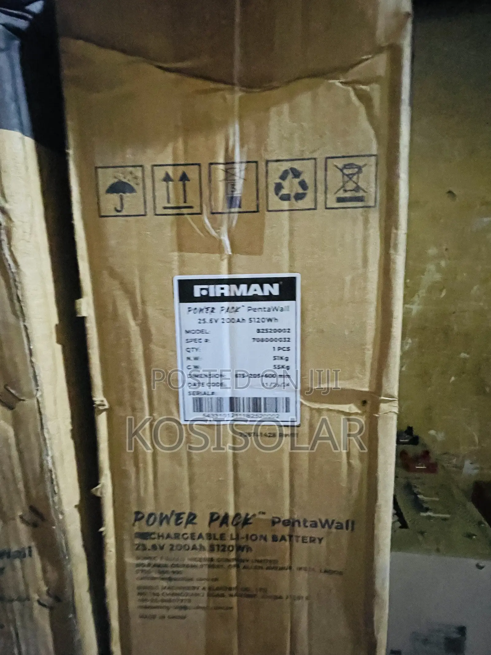 5kwh 48v Fireman Lithium Ion Battery