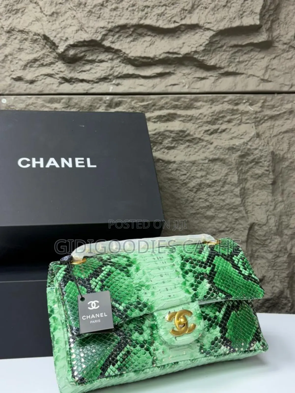 Chanel Snakeskin Shoulder Bags