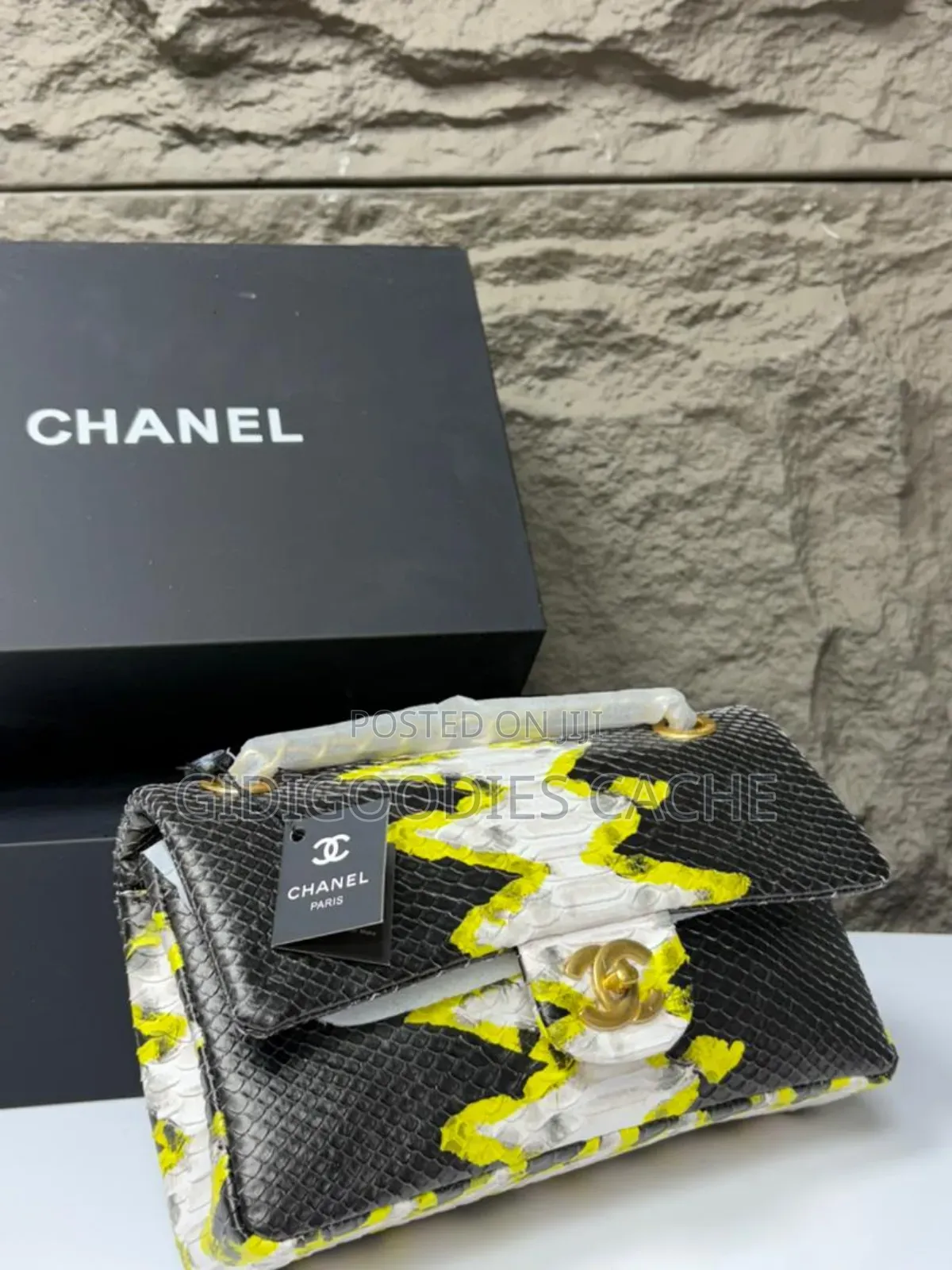 Chanel Snakeskin Shoulder Bags