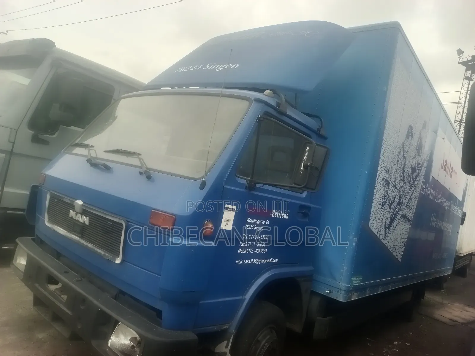 Man Volks Truck 6 Tyres (Foreign Used)