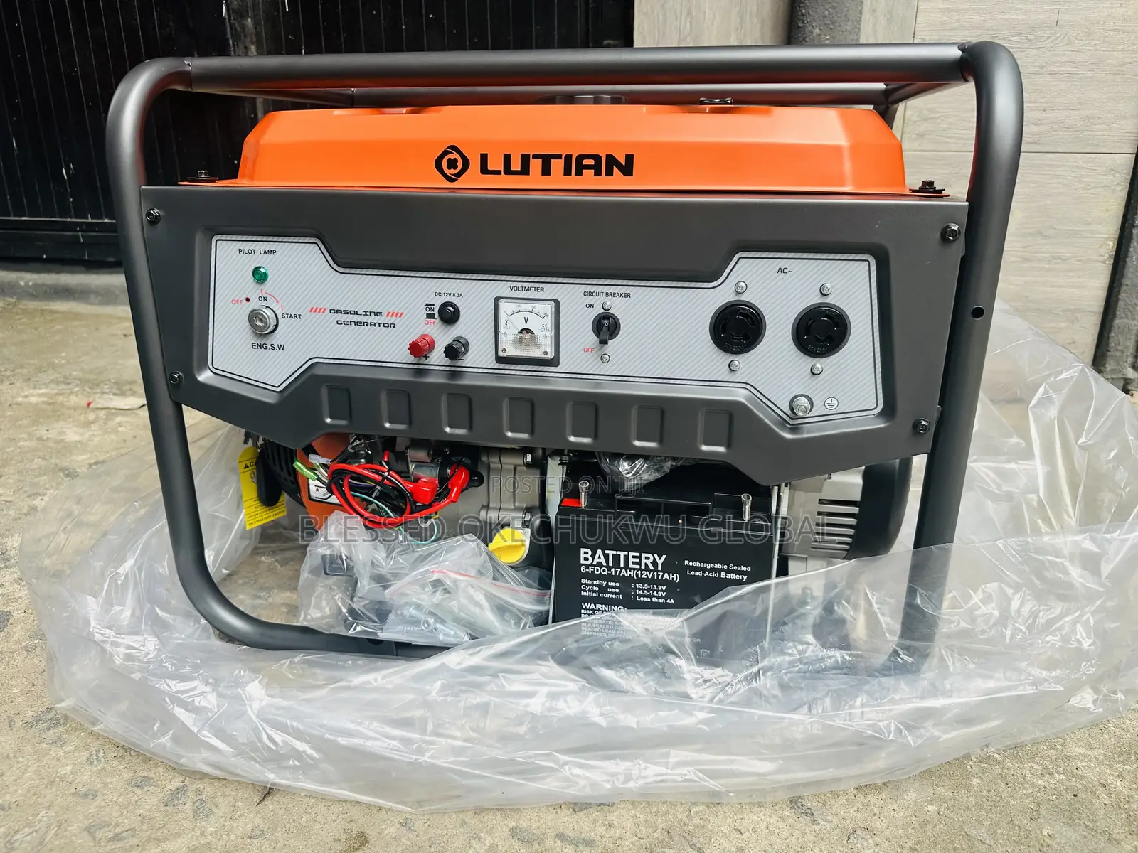 15kva Heavy Duty Lutian Basic Generator  Copper Coil With Warranty