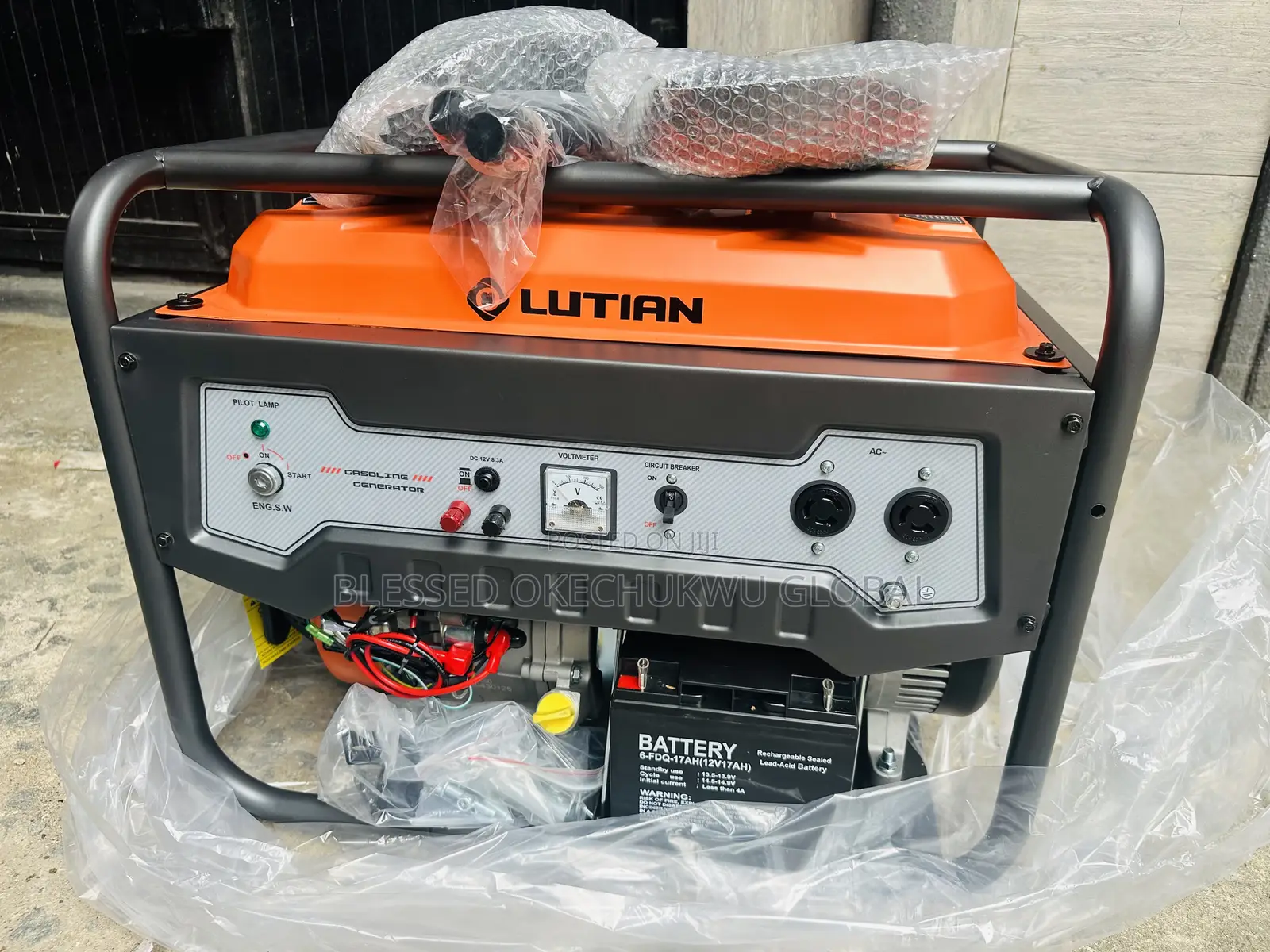 15kva Heavy Duty Lutian Basic Generator  Copper Coil With Warranty